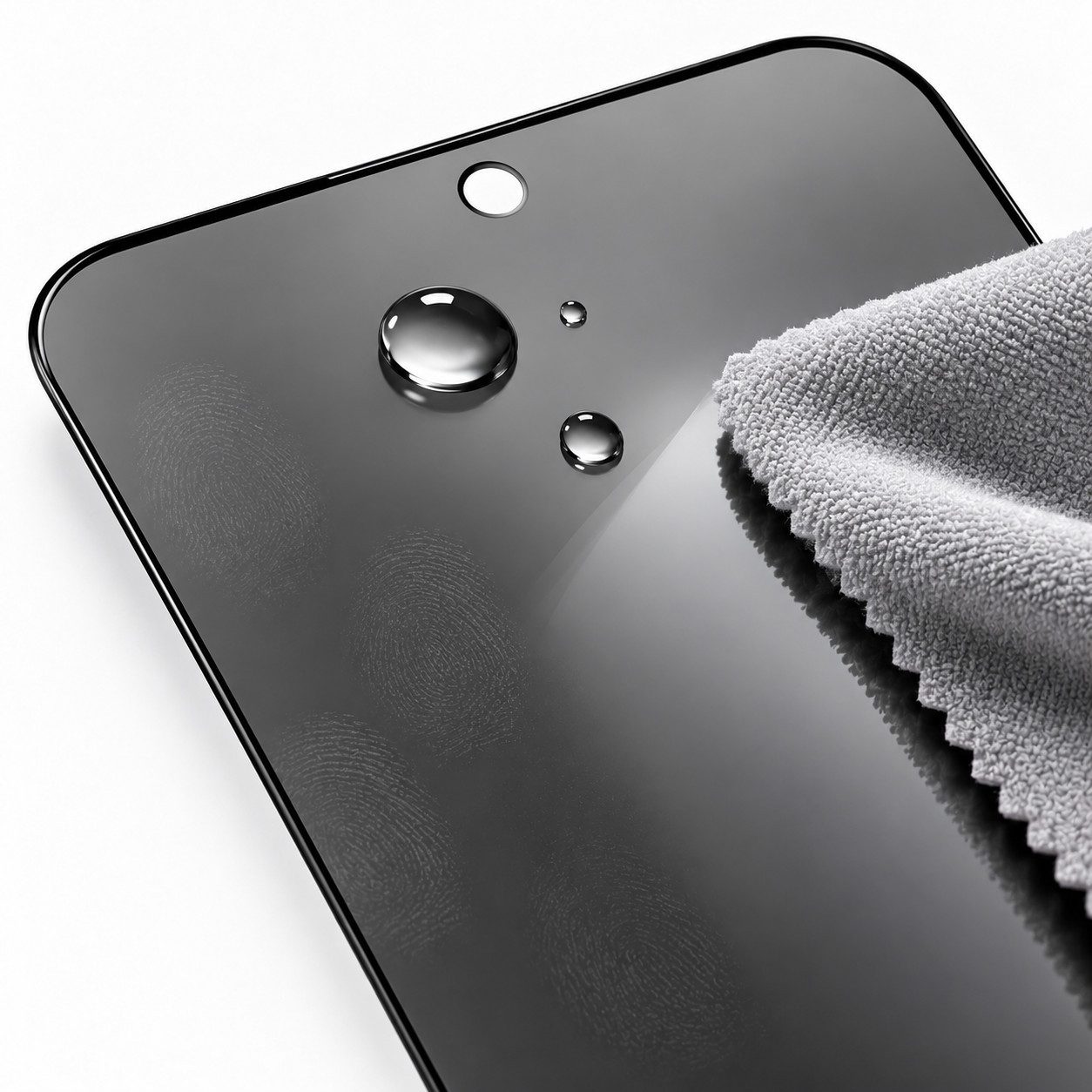 Ventarent Displayschutzglas Privacy-Blickschutz für Apple iPhone 18 Pro, im Set, 2 Stück, 9H Hartglas, oleophobe Beschichtung und casefreundliche Passform – Bild 4 von 5