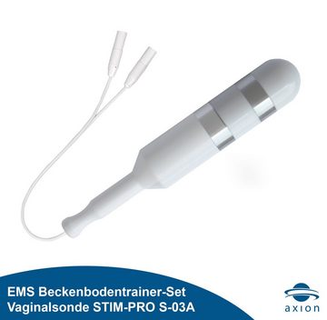 Axion Beckenboden-Elektrostimulationsgerät EMS Gerät I-2000 für Frauen zum Beckenboden-Training bei Inkontinenz, (Spar-Set), oder Geburtsrückbildung, Beckenbodentrainer für Frauen