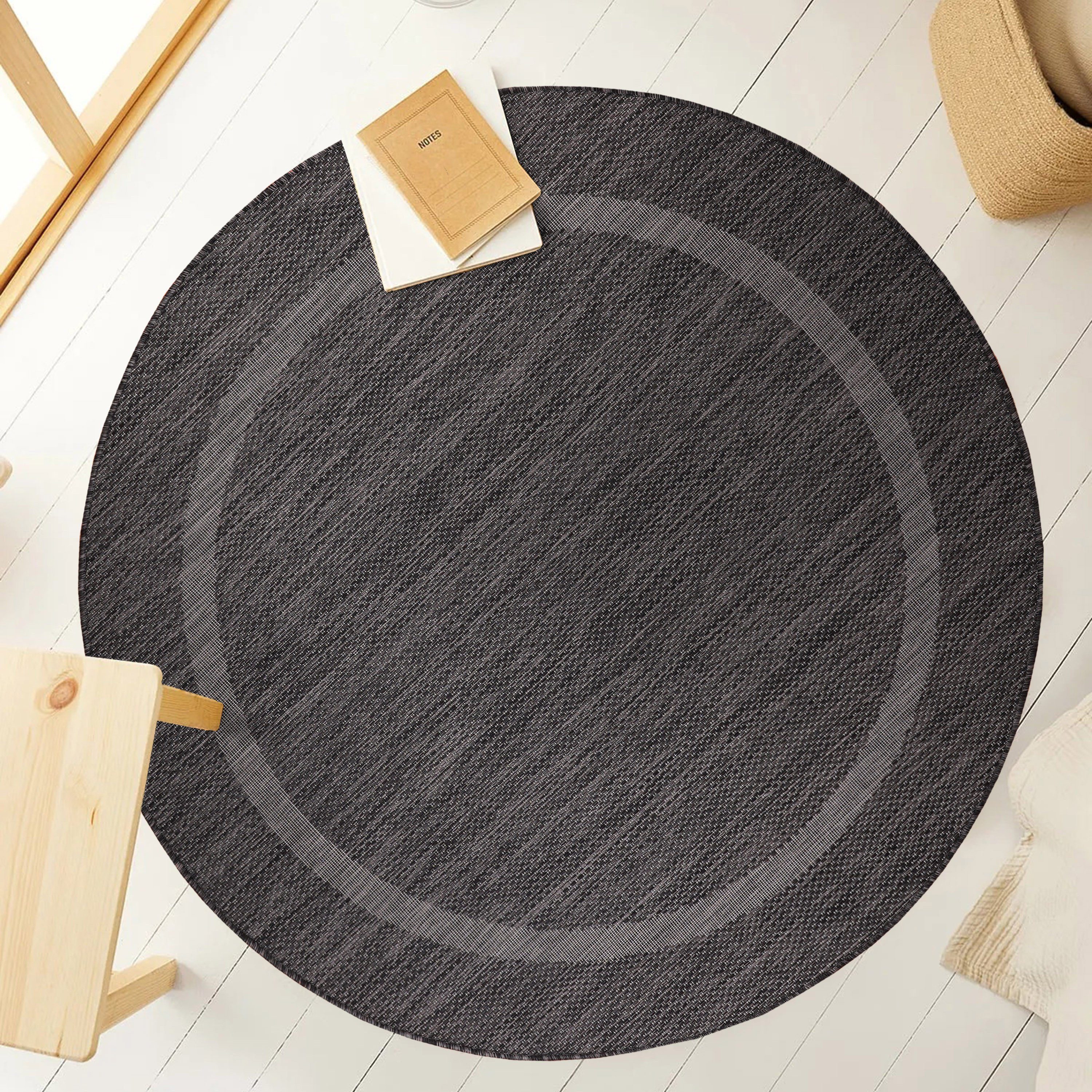Ayyildiz Teppiche Outdoorteppich RELAX 4311, auch als Läufer und in Rund, rund, Höhe: 5 mm, Läufer, Pflegeleicht, Robust, In- und Outdoor, große Farbauswahl