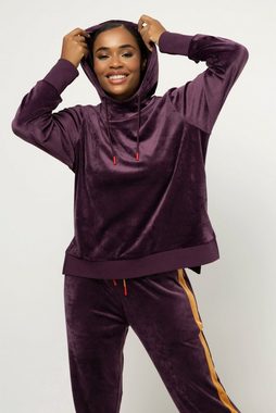 Gina Laura Sweatshirt Hoodie Nicki Kapuze Rücken-Stickerei Langarm