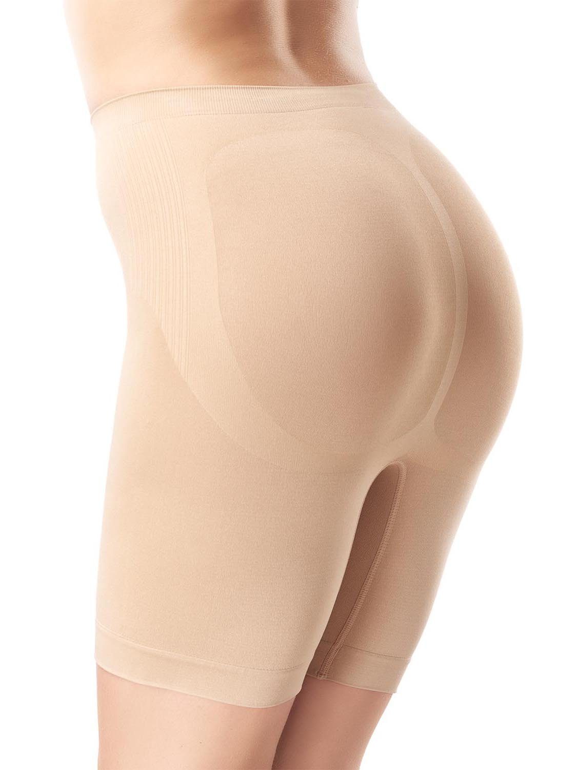 Miederhose Bodyforming Susa Bein Bauchpartie Haut-Schwarz verstärkte Miederhose 2er mit (Spar-Set, Pack 2-St)