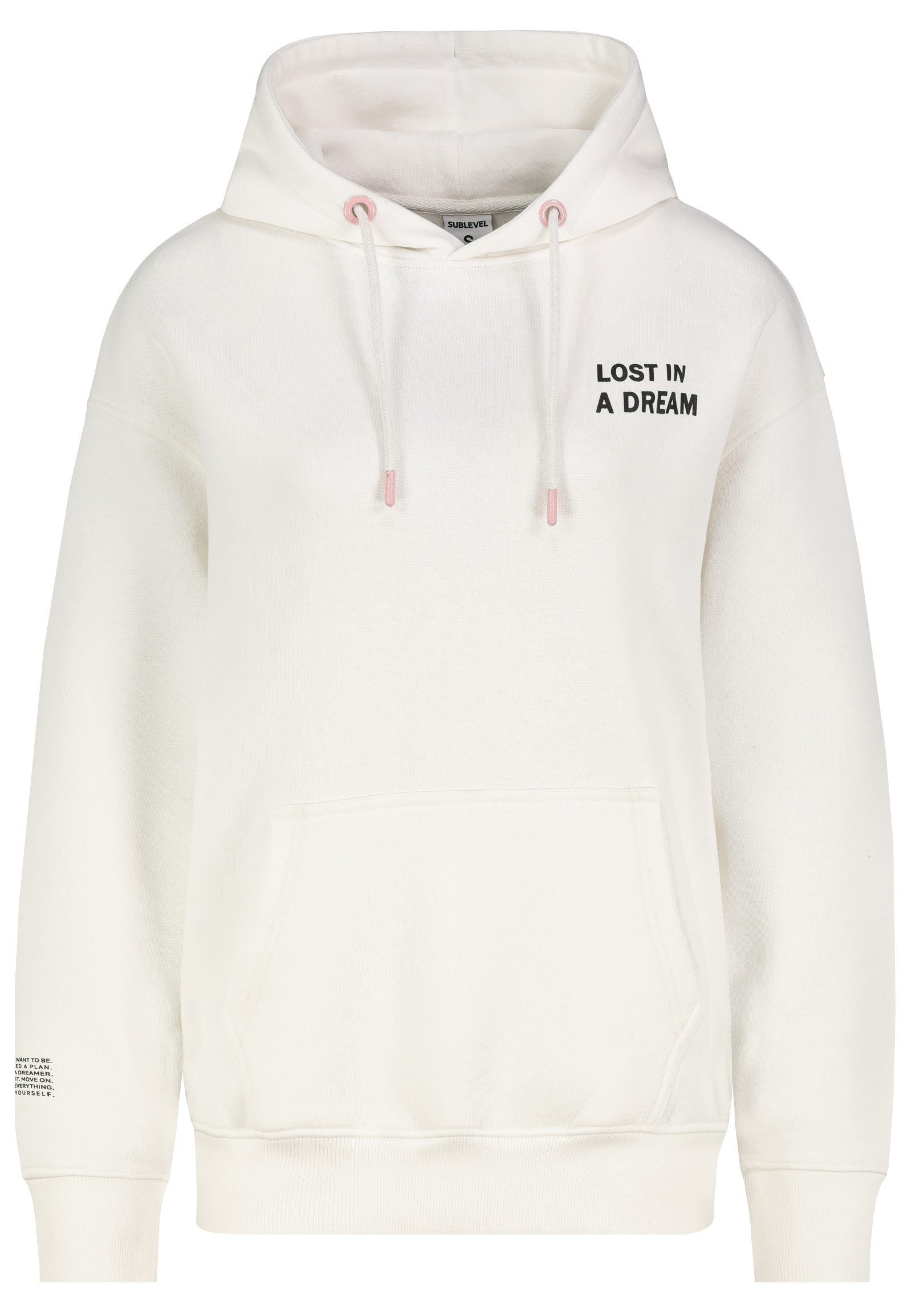 SUBLEVEL Kapuzenpullover Damen Hoodie Kapuzenpullover bequem günstig online kaufen