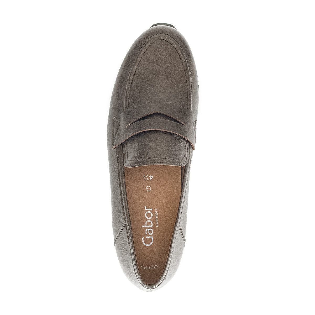 Gabor Gabor 2.471.15, Slipper & Mokassin, Bronze-Metallik /Braun, Damen Slipper