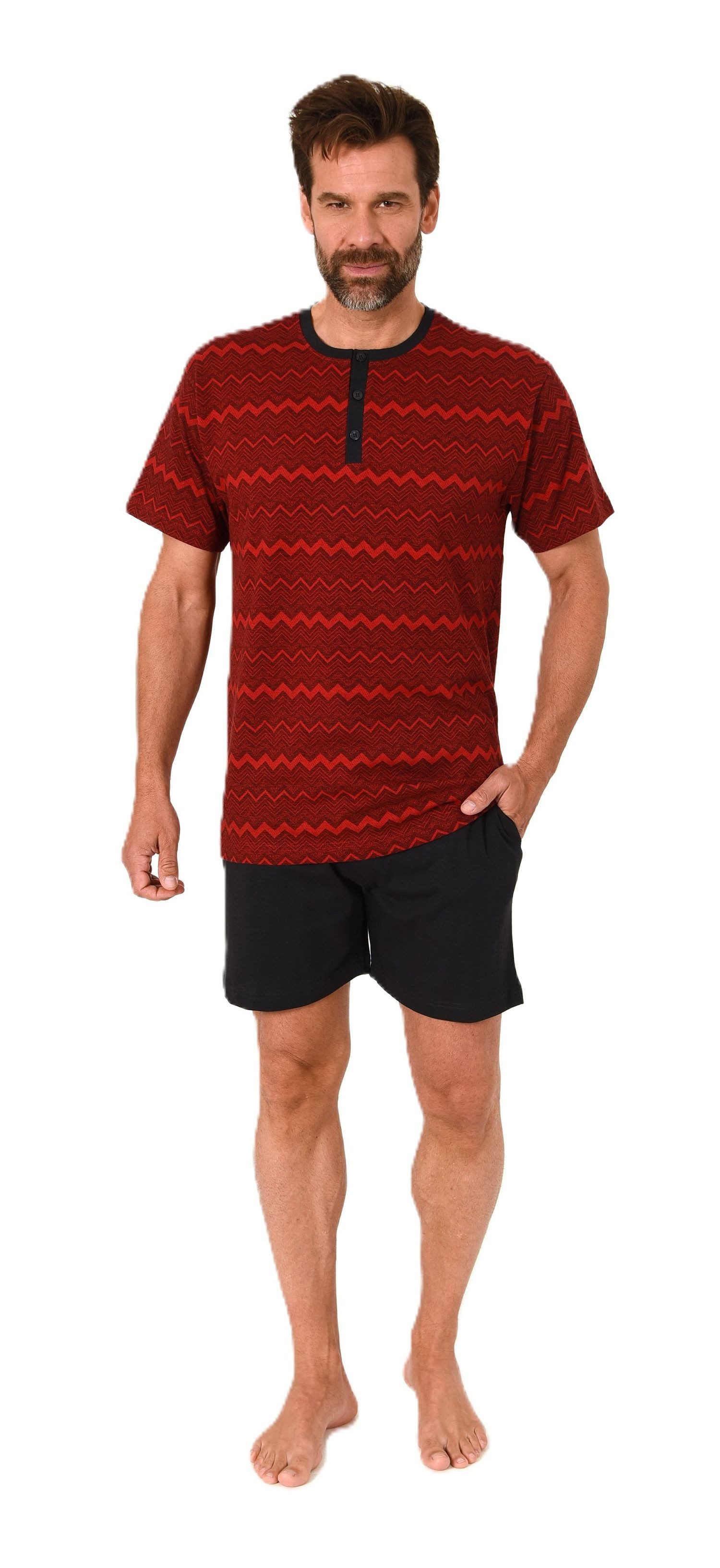 Normann Pyjama Normann Herren kurzarm Shorty günstig online kaufen