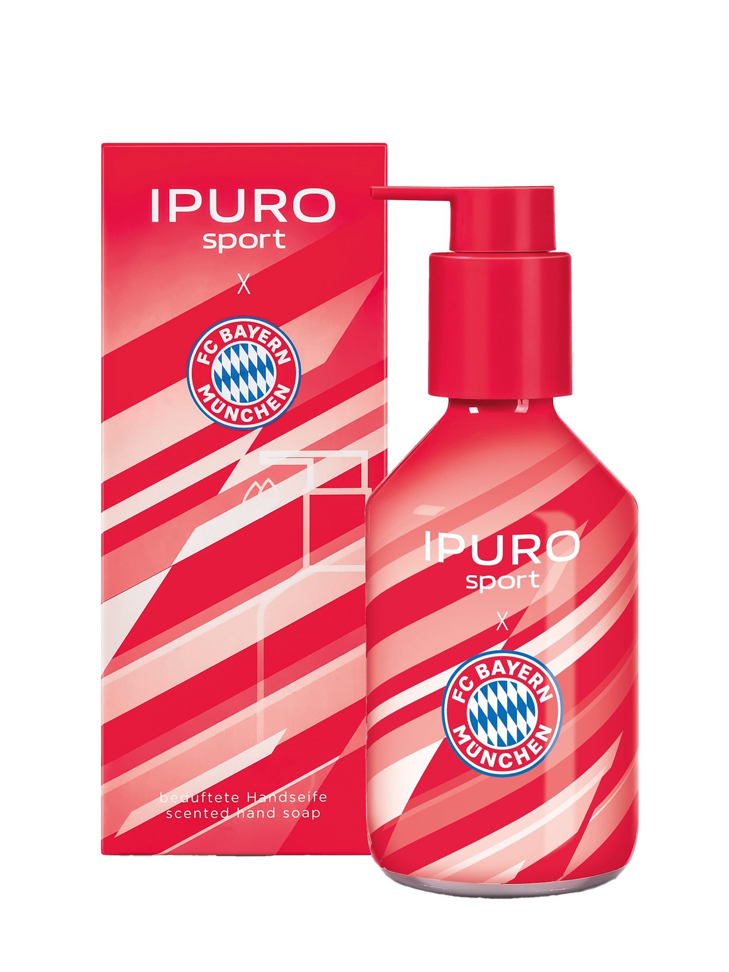 IPURO Handseife FC Bayern München I Handseife I Rot