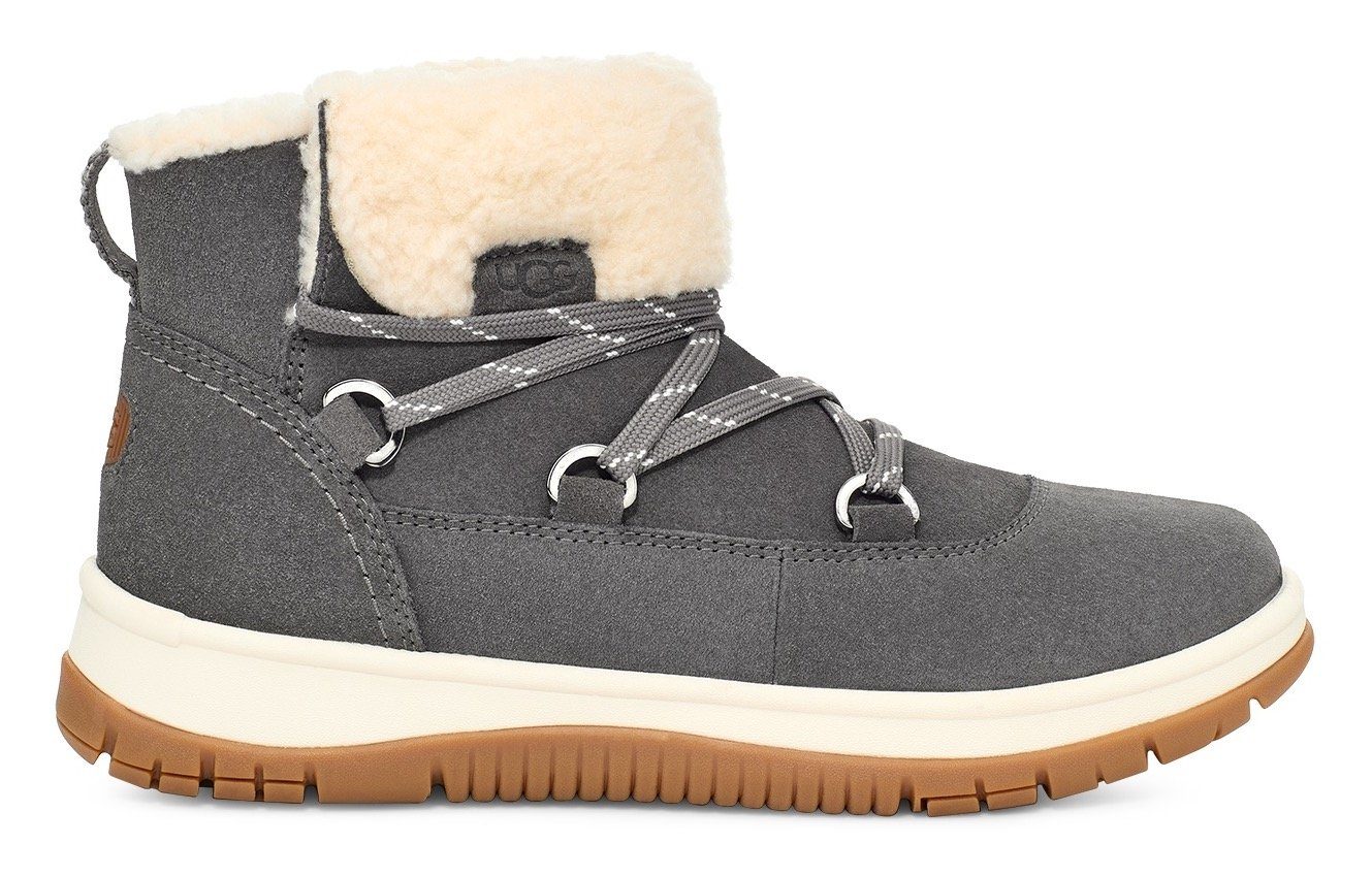 HERITAGE LAKESIDER LACE Winterboots grau Zierschnürung UGG mit