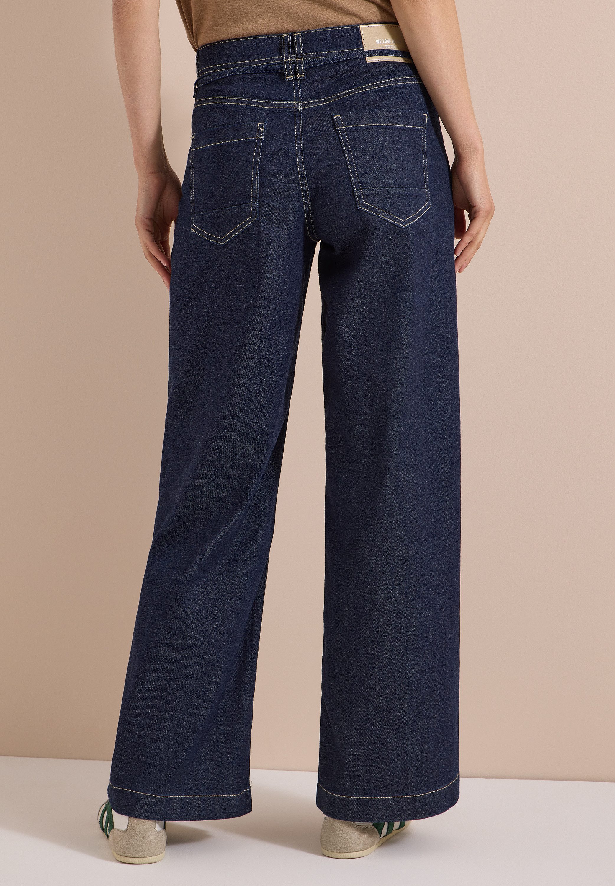 CECIL Loose-fit-Jeans High Waist