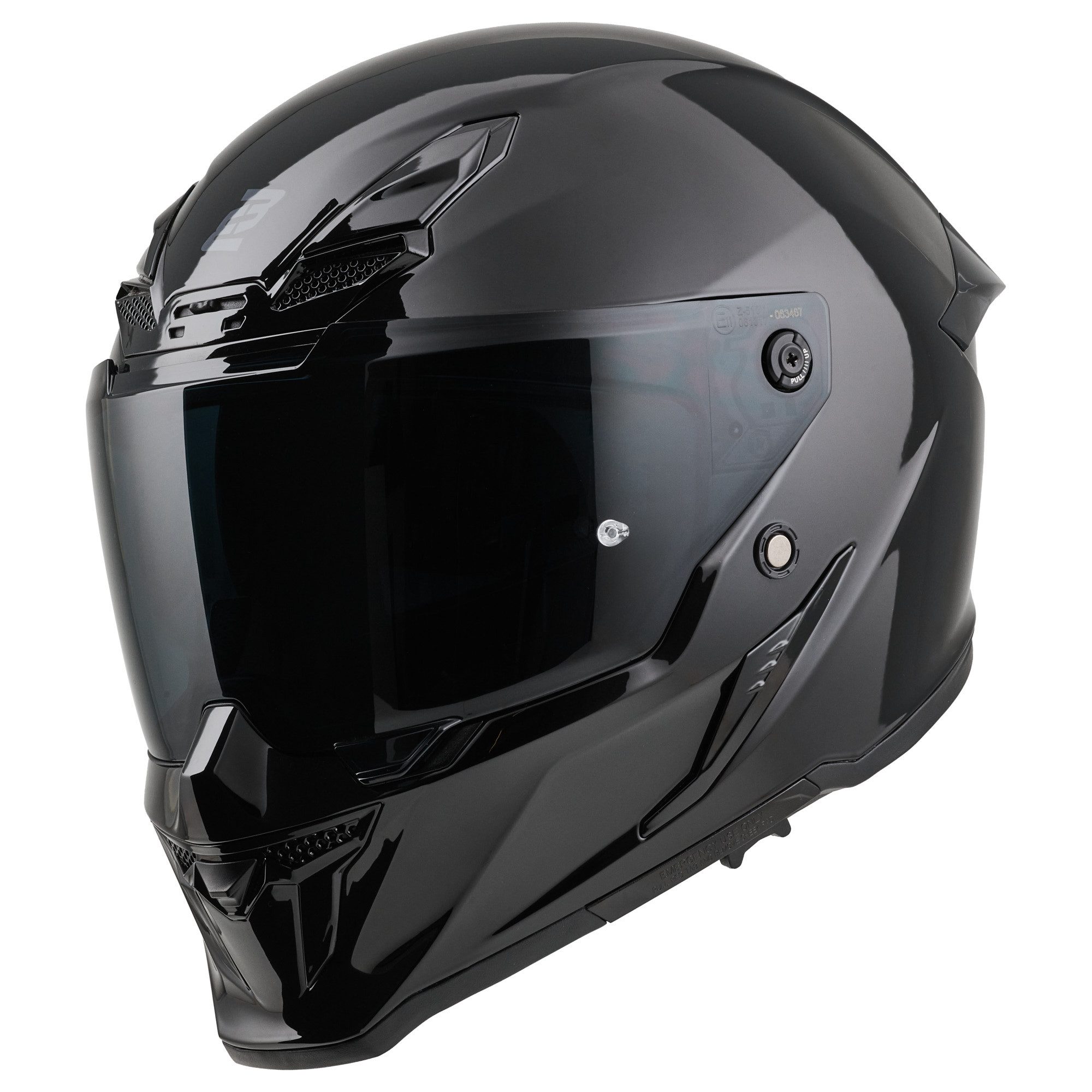 Bogotto Motorradhelm Blade Helm, Notfallsystem-polsterung (eqrs),geeignet Für Brillenträger,vorber