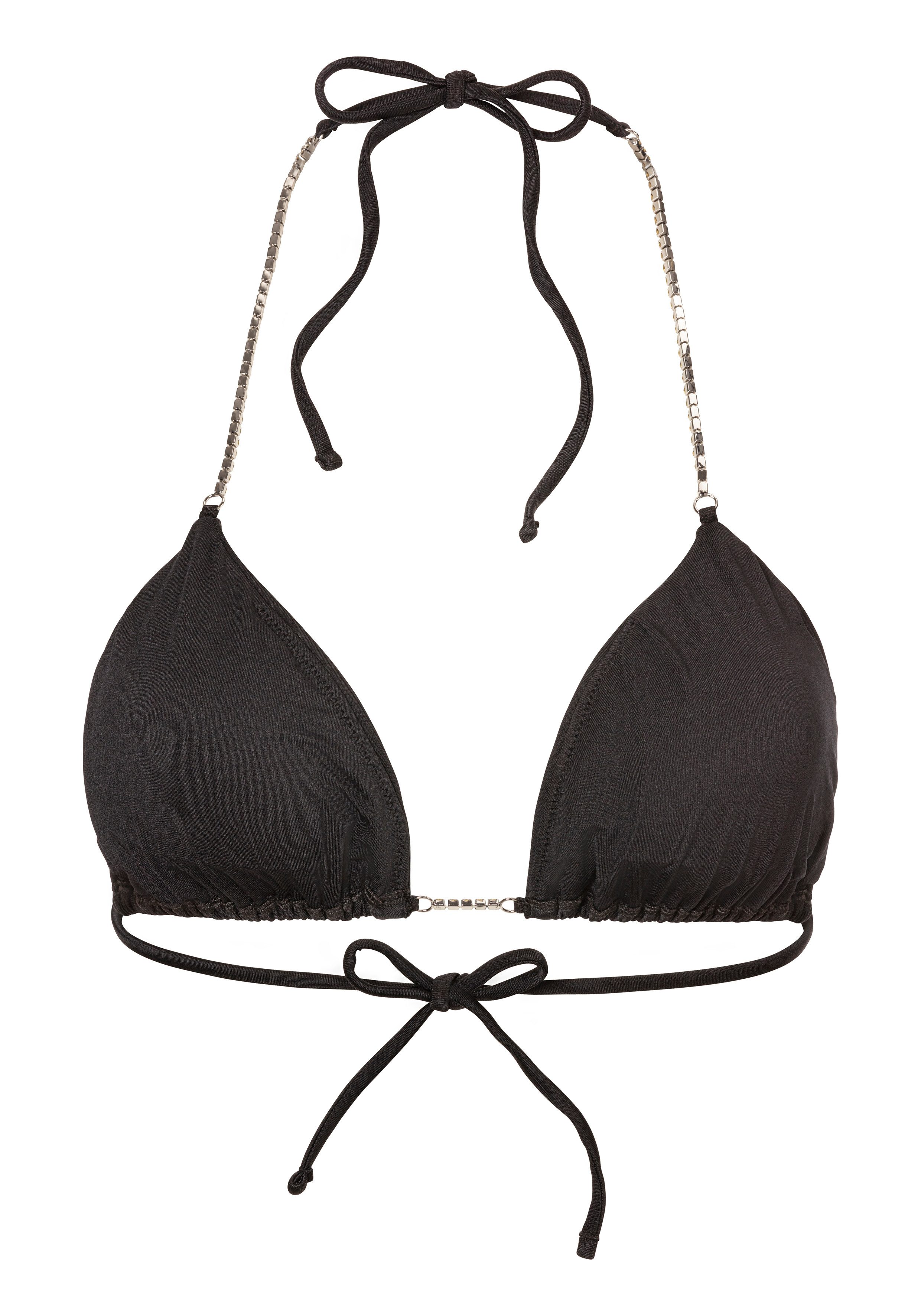 HUGO Triangel-Bikini-Top SPARKLY TRIANGLE, mit Glitzersteinen