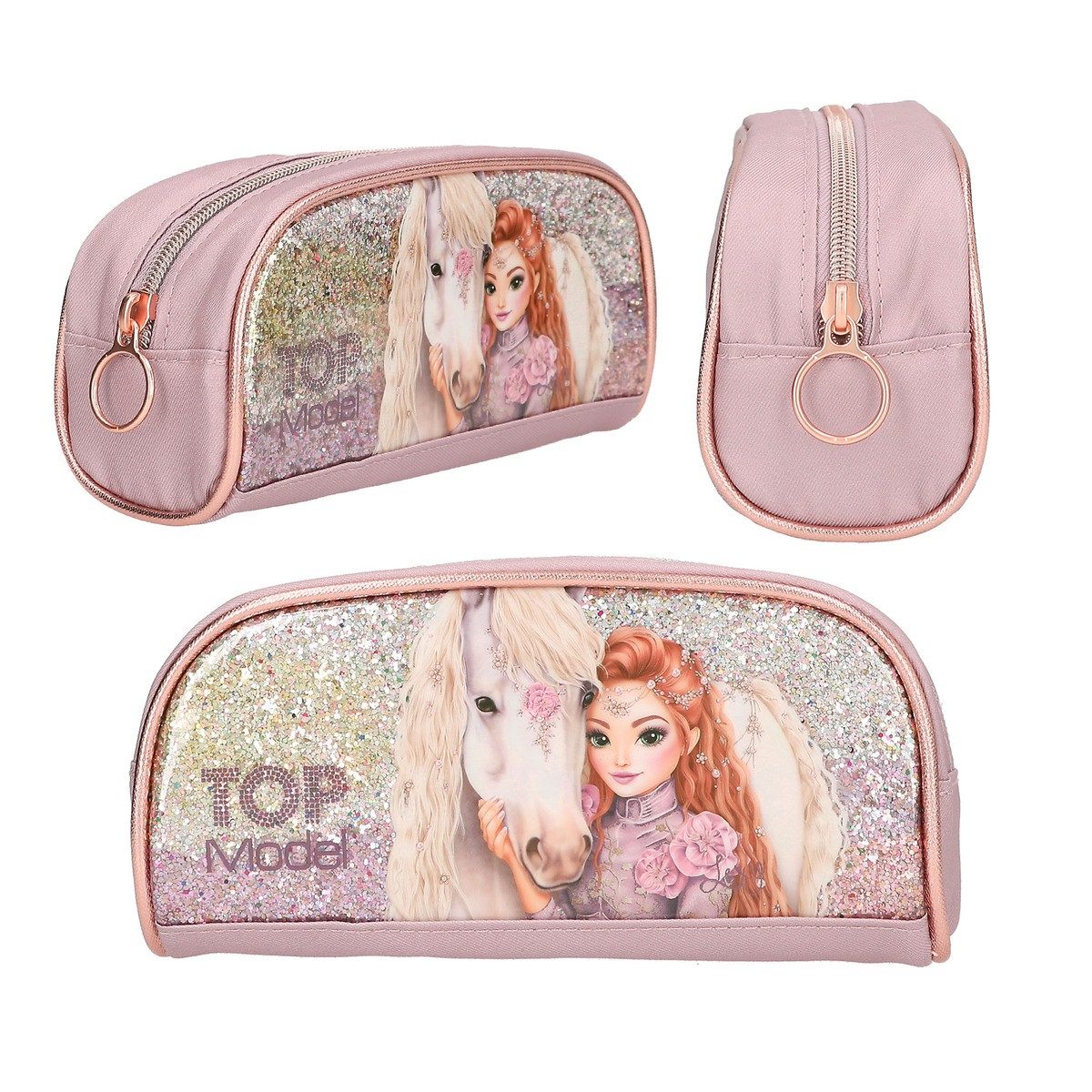 TOPModel Federtasche DEPESCHE TOPModel Schlampertasche VIVA VIOLET