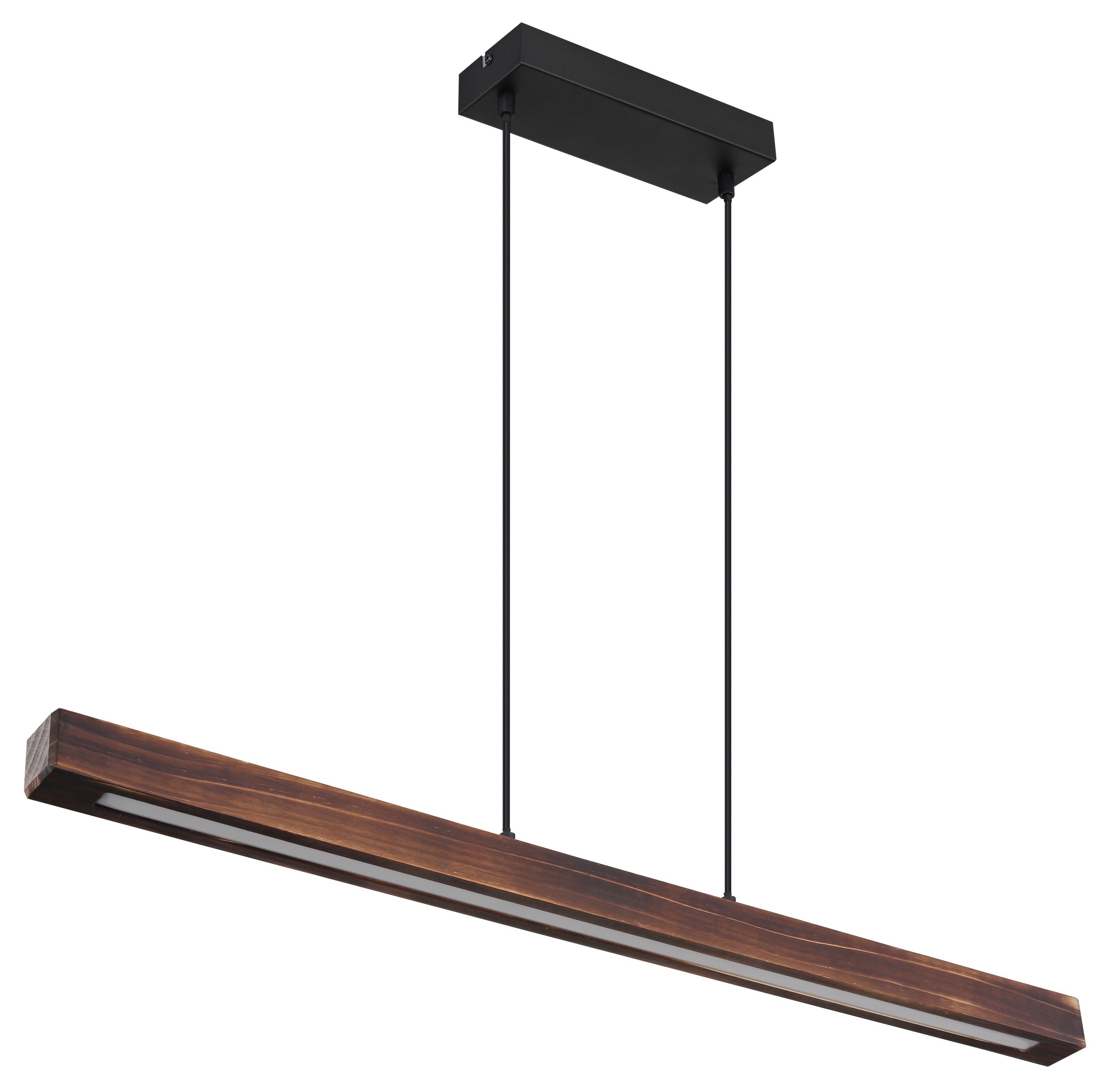 GLOBO LIGHTING Pendelleuchte GLOBO Lighting Hängeleuchte TIBEON LBH 90x8x120 cm schwarz Hängelampe, Warmweiß
