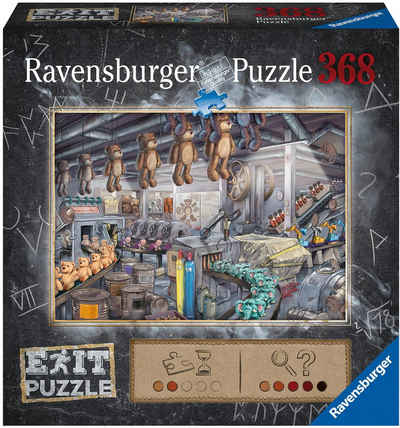 Ravensburger Puzzle »Exit: In der Spielzeugfabrik«, 368 Puzzleteile, Made in Germany, FSC® - schützt Wald - weltweit
