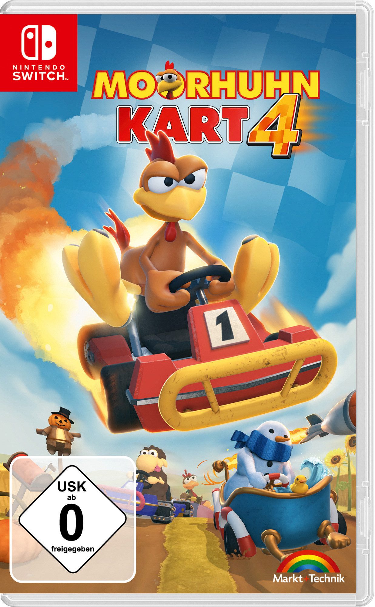 Moorhuhn Kart 4 (Softwarekarte), Nintendo Switch