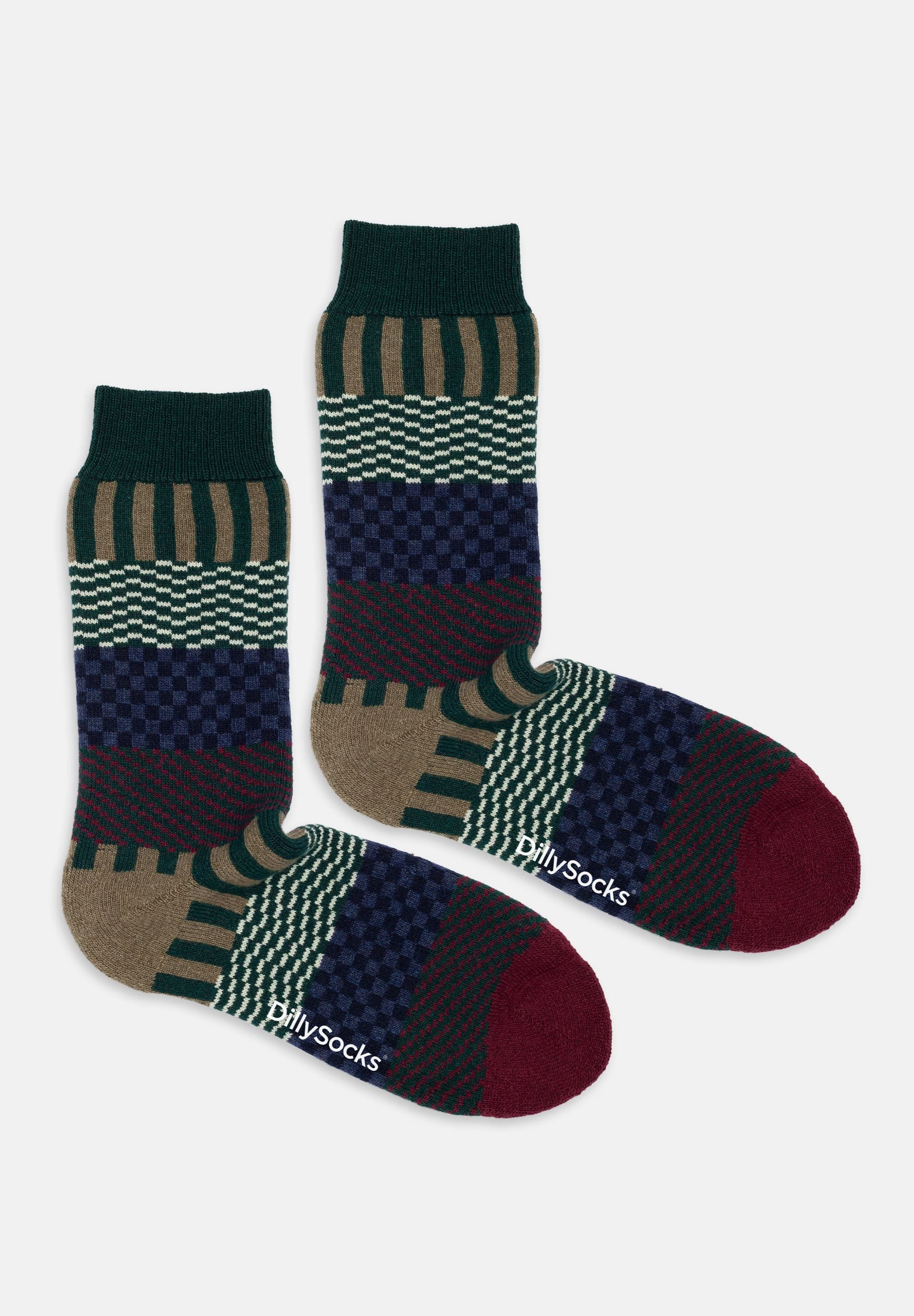 DillySocks Basicsocken Extra Cozy Enni Mit museling-freier Wolle