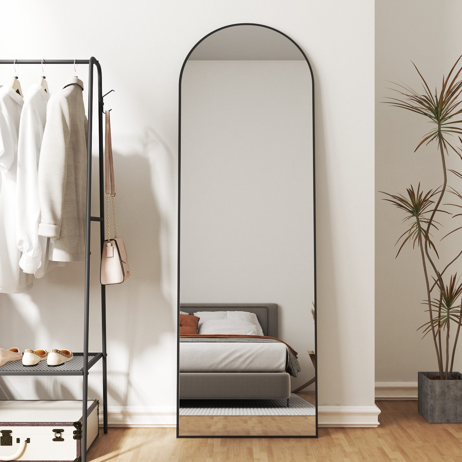 Hopibath Wandspiegel Flur modern Flurspiegel Oval günstig online kaufen