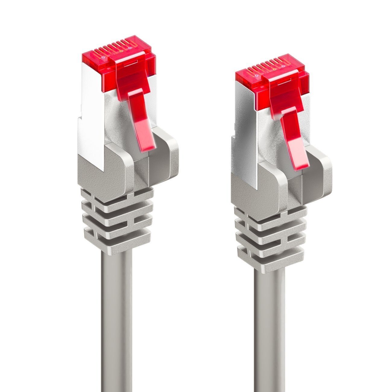 deleyCON deleyCON 50m CAT6 Patchkabel S-FTP PIMF Netzwerkkabel Ethernetkabel - LAN-Kabel