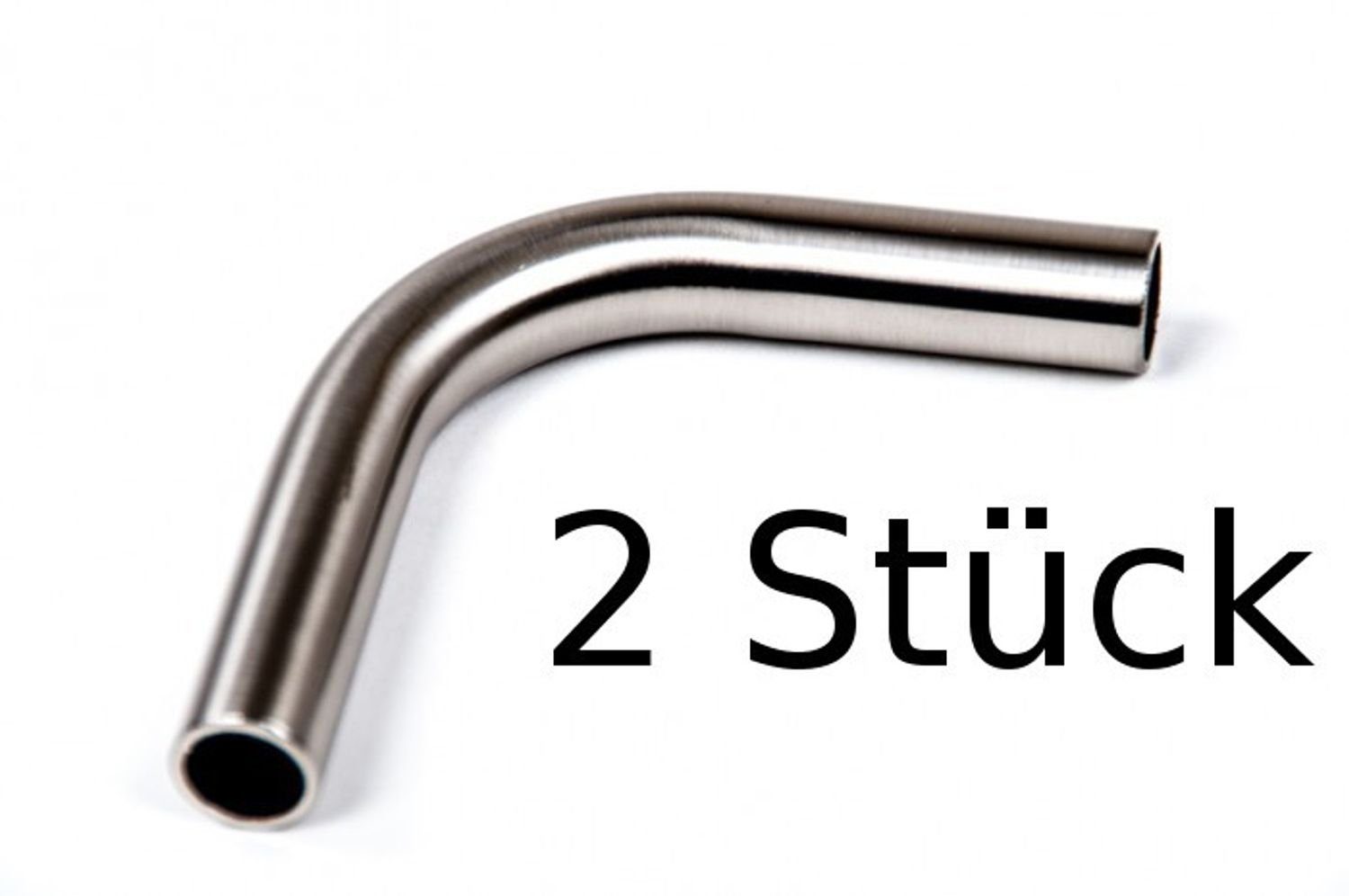 WESCO Regal 2x Wesco Relingsystem Rohrbogen 90° Chrom Küchenreling günstig online kaufen