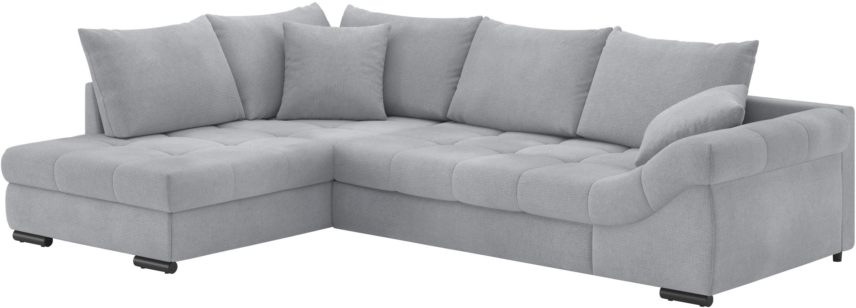 Mr. Couch Ecksofa "Allegro DuraFlex, L-Form" Hochschläfer-Bettauszug, Kalts günstig online kaufen