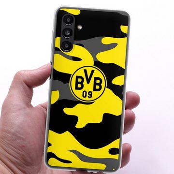 DeinDesign Handyhülle BVB Borussia Dortmund Fanartikel BVB Camo, Samsung Galaxy A13 5G Silikon Hülle Bumper Case Handy Schutzhülle