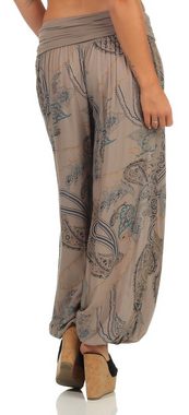 malito more than fashion Haremshose 7185 Pluderhose mit All-Over-Print