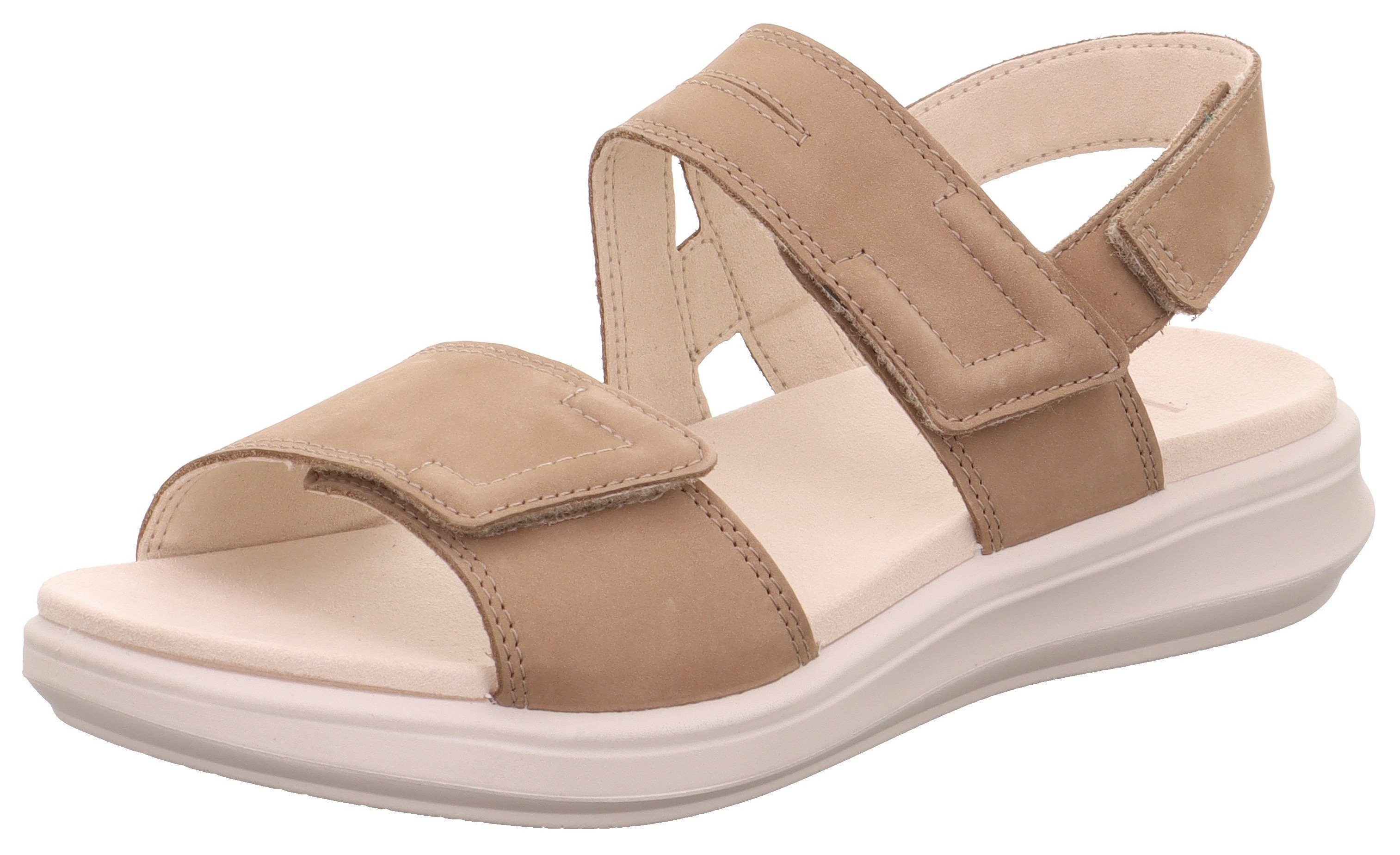 Legero ELLA Sandale, Sommerschuh, Sandalette, Klettschuh, mit Klettverschlüssen