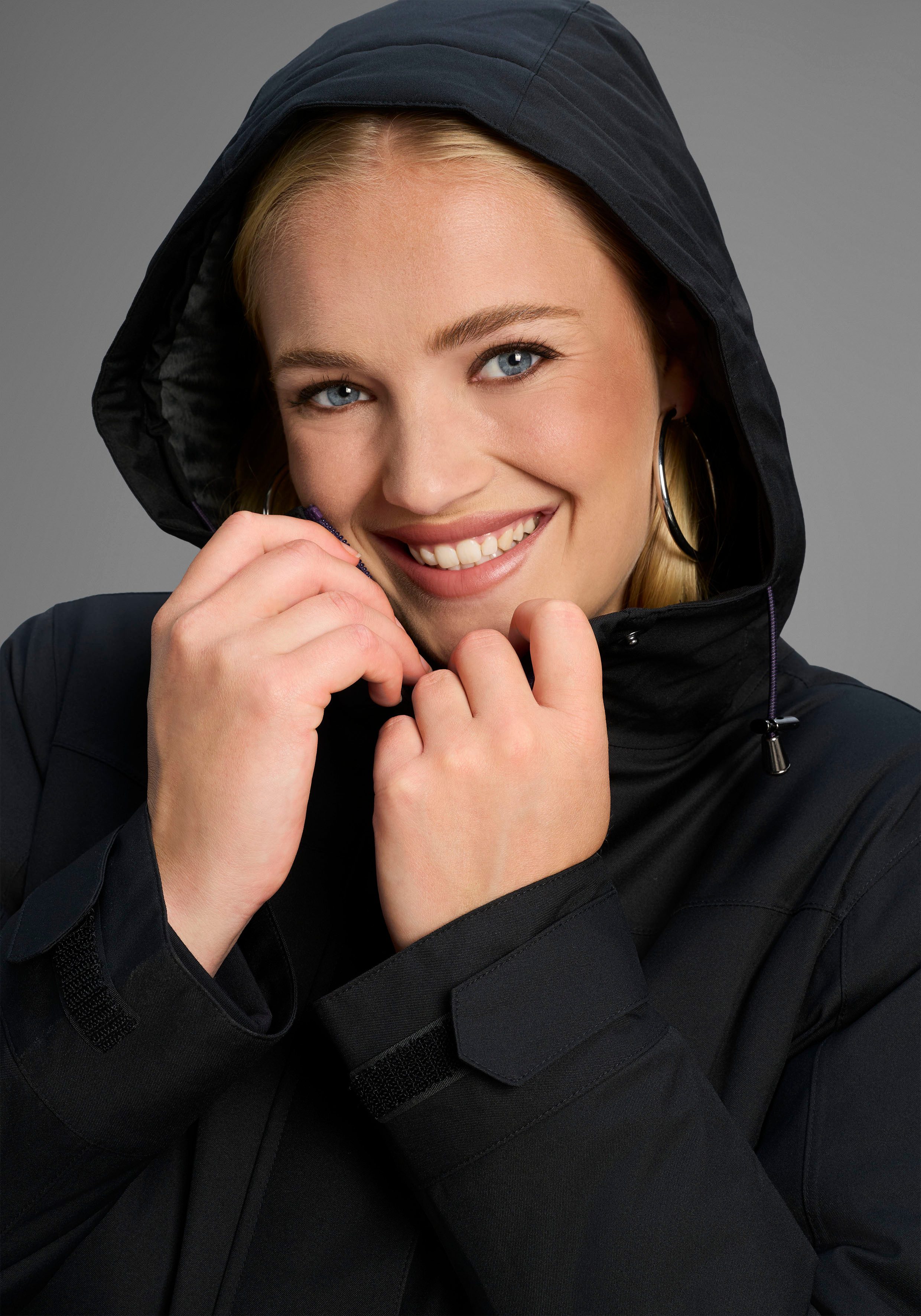 Polarino Funktionsjacke Atmungsaktiv, winddicht, wasserdicht. Wassersäule 8000mm