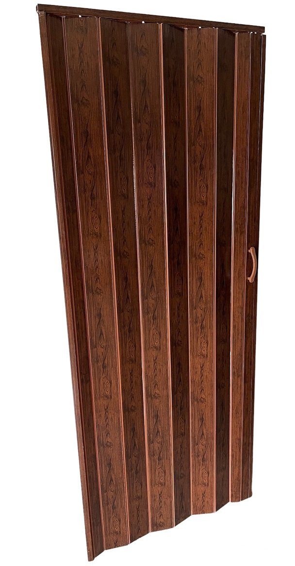 Casiloo® Falttür Falttür Kunststoff PVC Falttüre Schiebetür Nischentür Raumtrennung