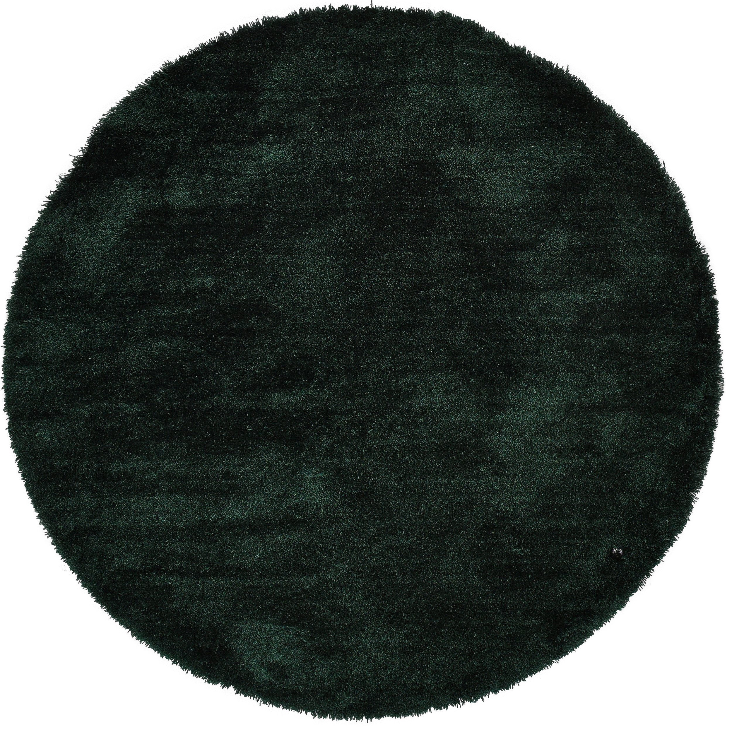 TOM TAILOR HOME Hochflor-Teppich Shaggy Teppich Cozy, rund, Höhe: 25 mm, Uni Farben, auch in Pastell Farben, weich & kuschelig