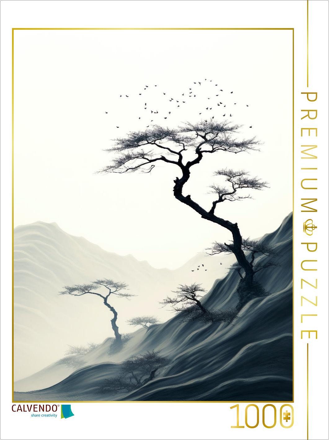 CALVENDO Puzzle CALVENDO Puzzle Japan, malerische Anziehungskraft, 1000 Teile Lege-Gr, 1000 Puzzleteile