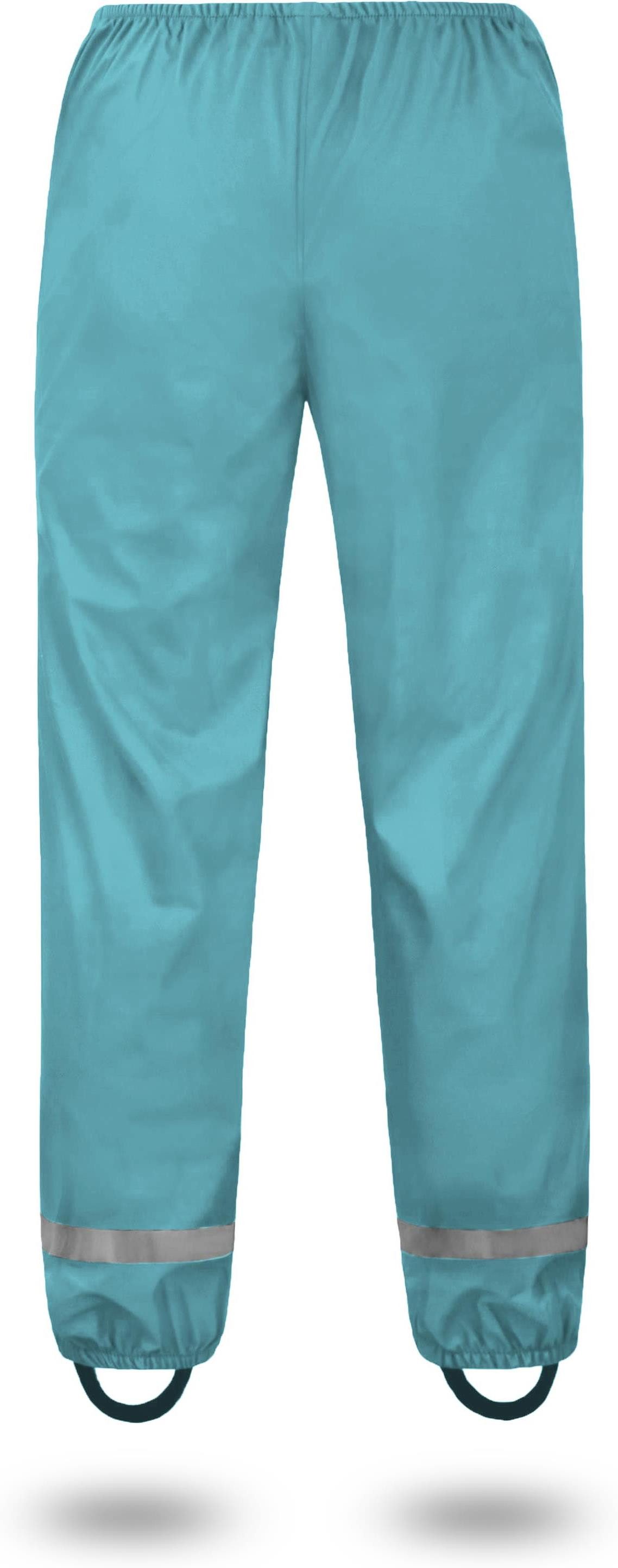 normani Regenhose Kinder Regenhose York Jungen und Mädchen - Wind- und wasserdichte Regenhose mit Reflektoren