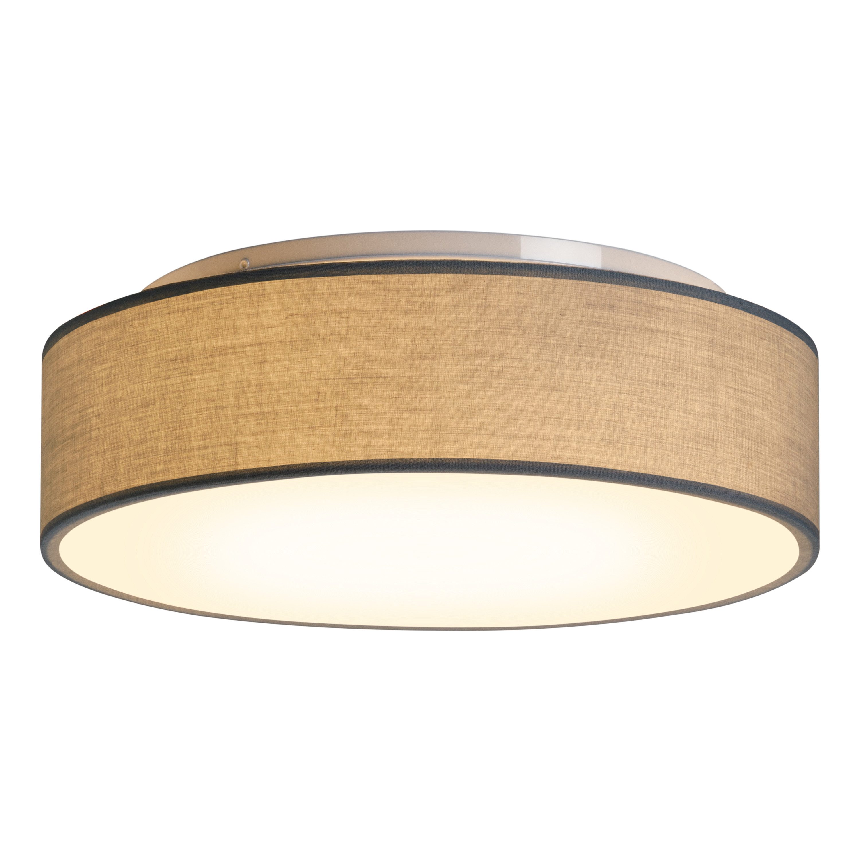Lampenschirm Deckenlampe Deckenleuchte mit Stoff-Lampenschirm