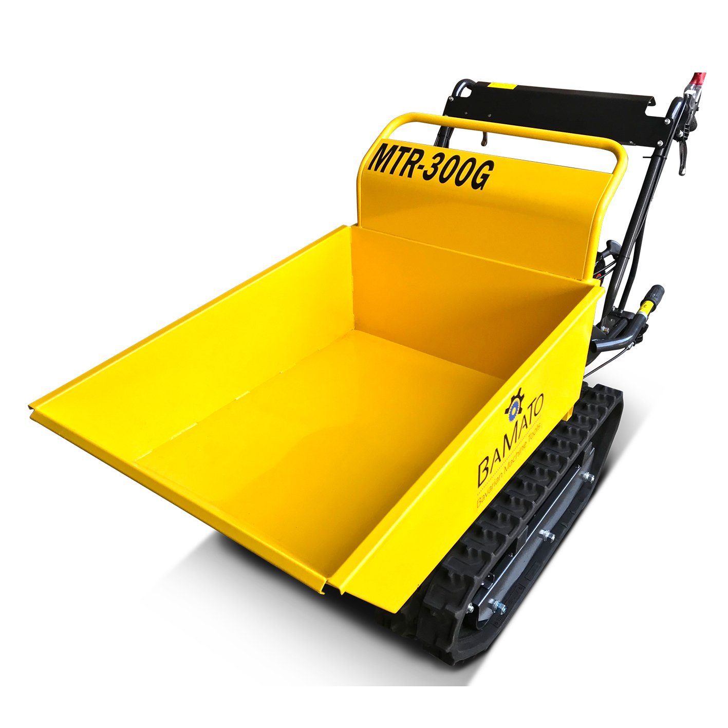 BAMATO Motorschubkarre MTR-300G, 125 l, 1-tlg., Minidumper, Raupendumper, Dumper