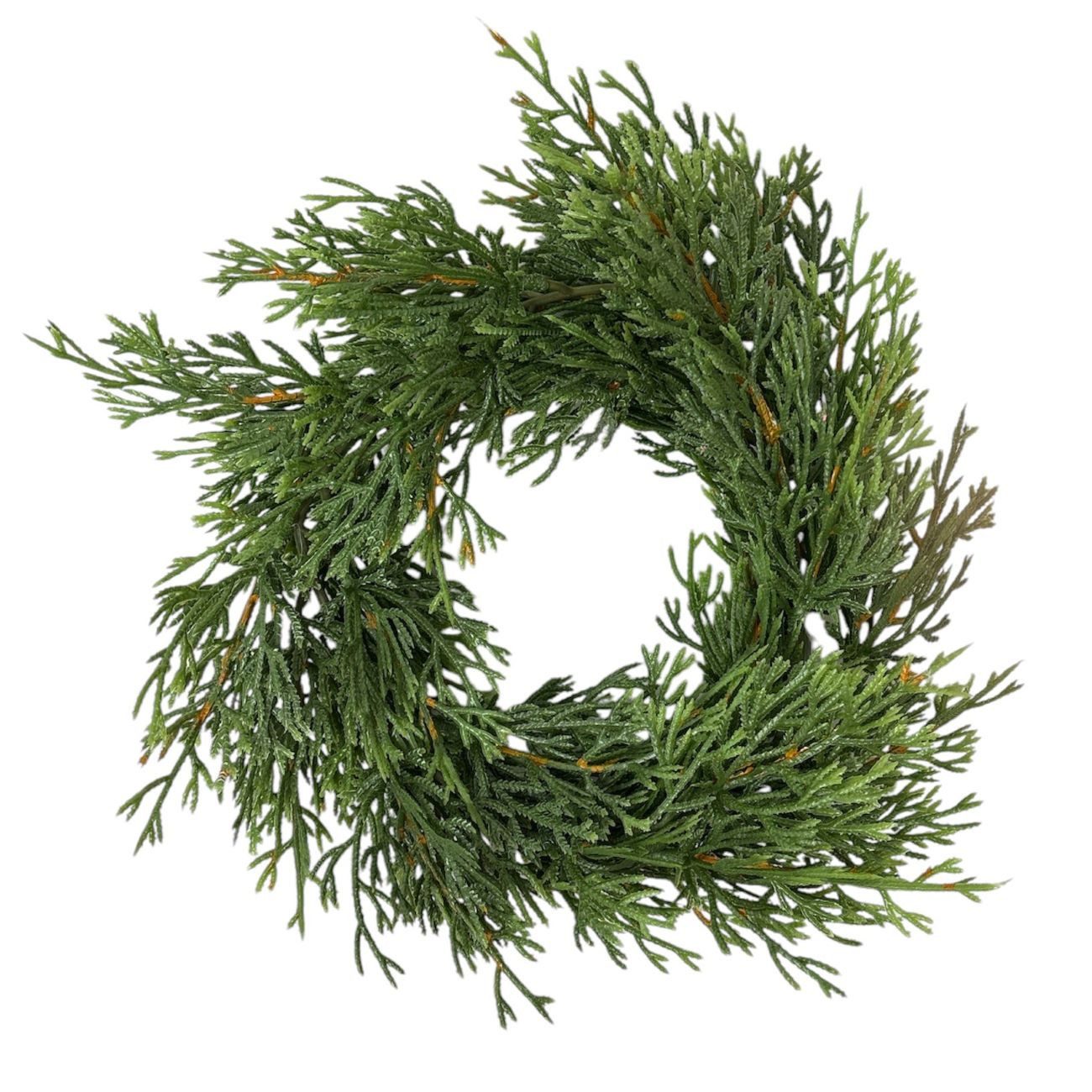 formano Adventskranz Kranz aus künstlicher Zedernkiefer 2 Größen, naturgetreu