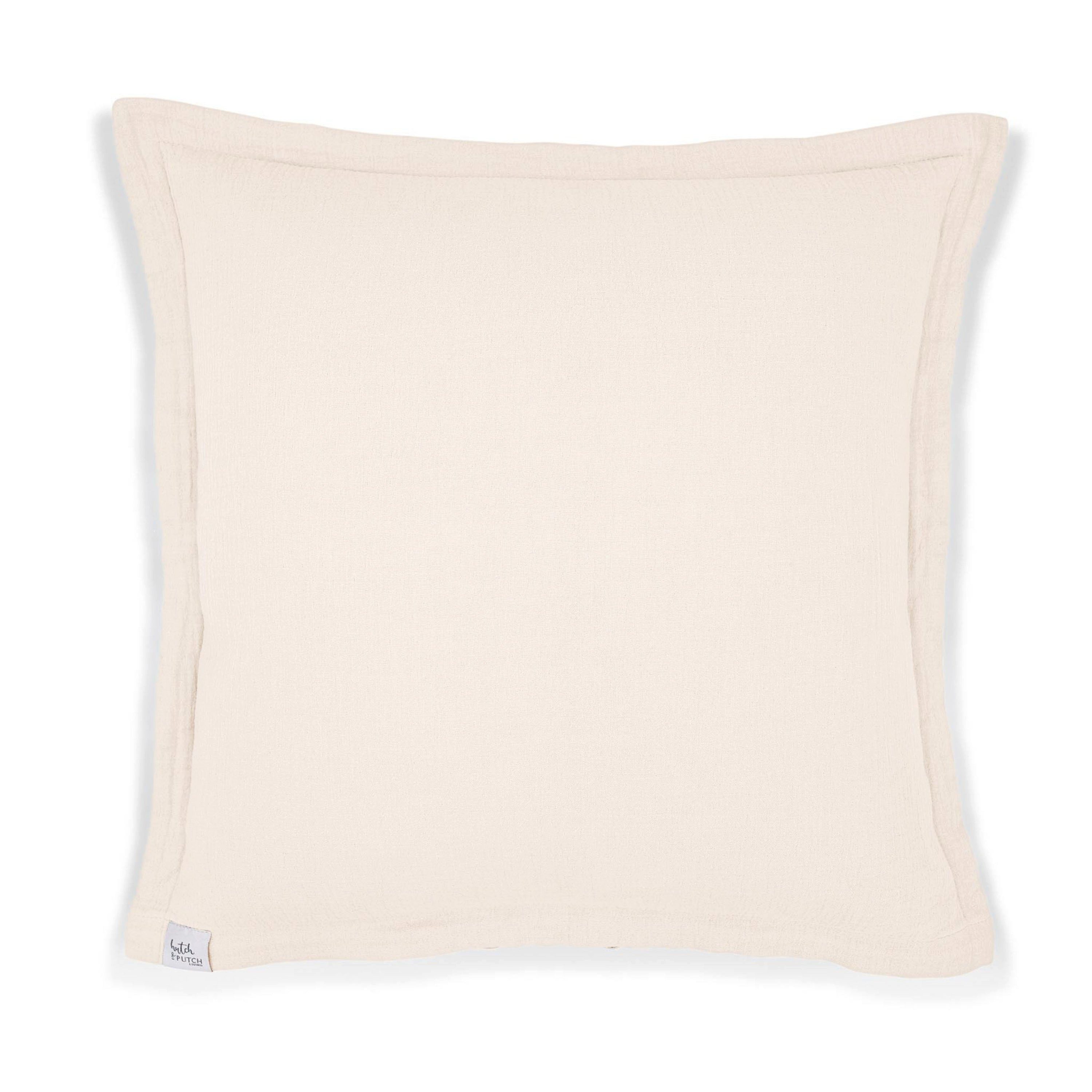 hutch&putch Kissenhülle Musselin Sofakissen Bezug 50x50 günstig online kaufen