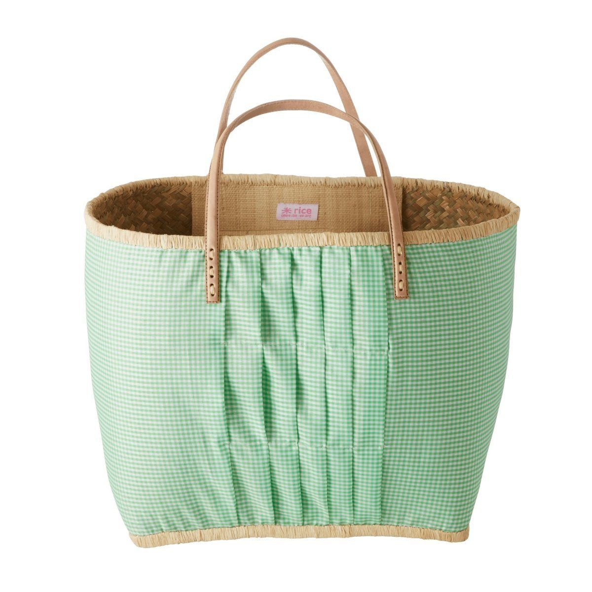 rice Einkaufsshopper Raffia SHOPPER L Einkaufstasche Einkaufskorb Shoppingbag