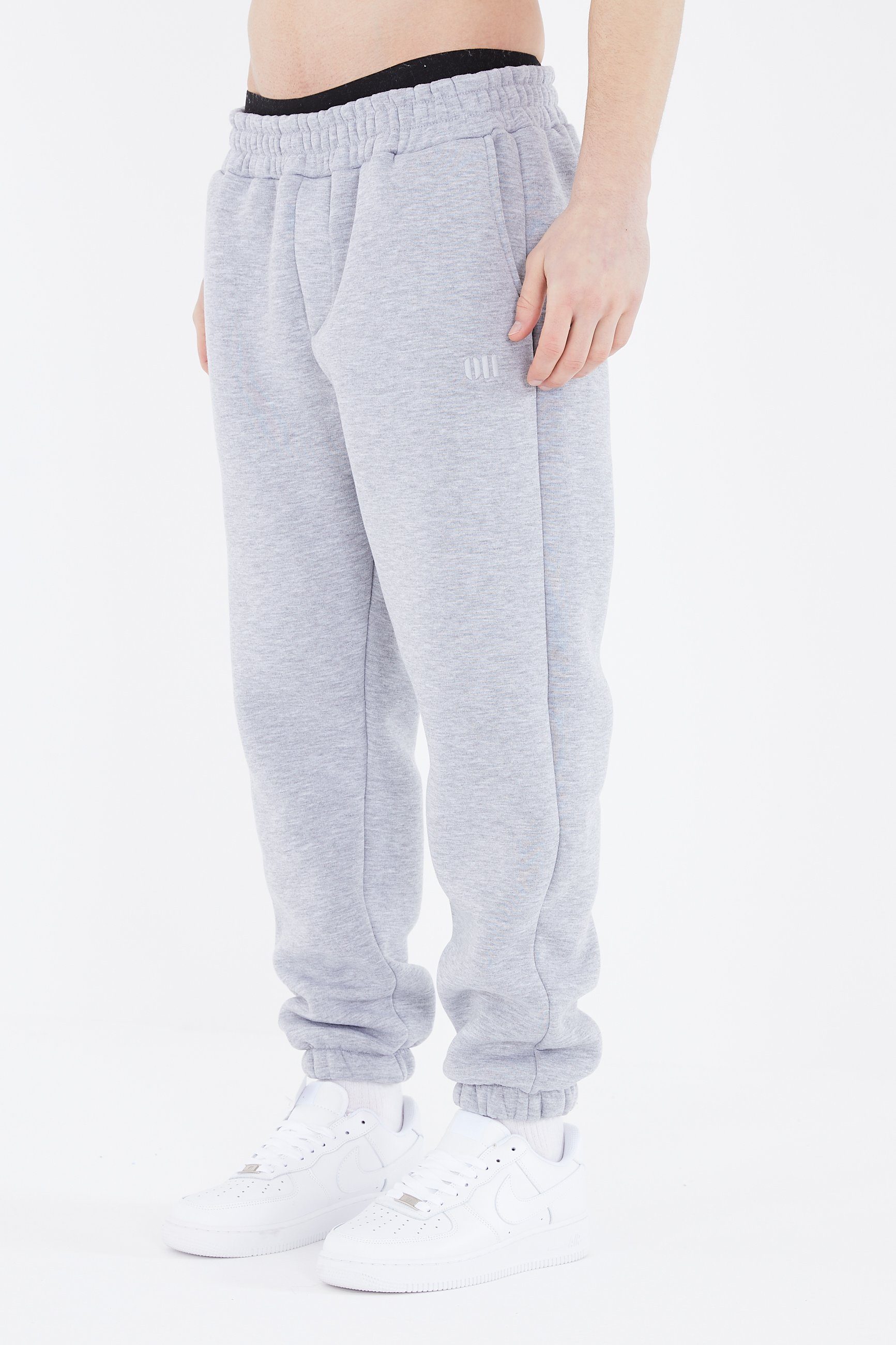 COFI Casuals Jogginghose Basic Jogginghose Oversize Fit Baumwolle günstig online kaufen