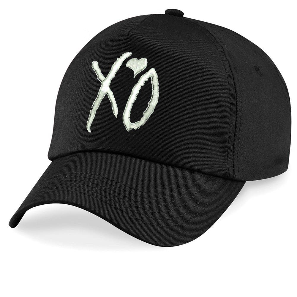 Blondie & Starboy Cap Baseball XO Size Kisses Weeknd Patch Brownie Hugs One Stick Schwarz Kinder