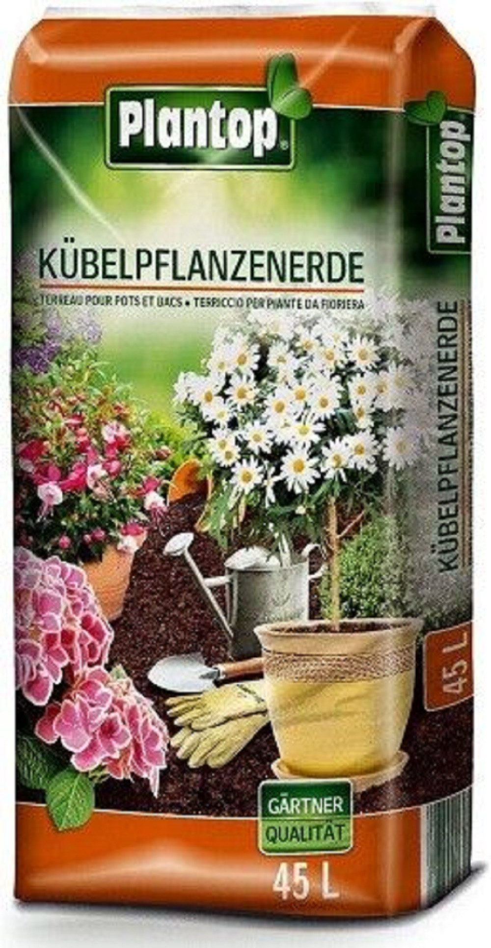 Plantop Pflanzerde Plantop Kübelpflanzenerde 45 l