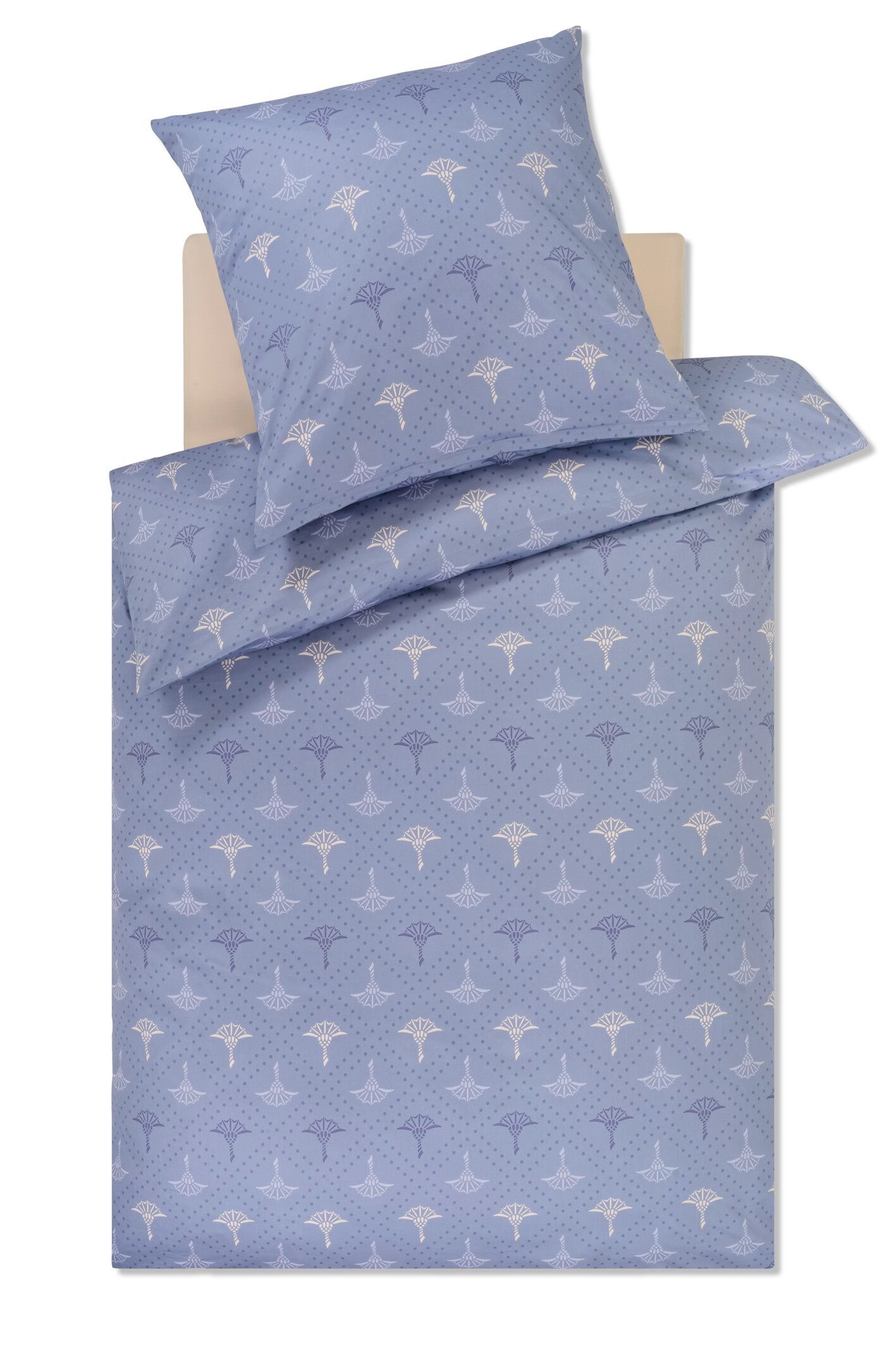 JOOP! Bettwäsche JOOP! LIVING - CORNFLOWER CHARM Garnitur, Textil, 2 teilig