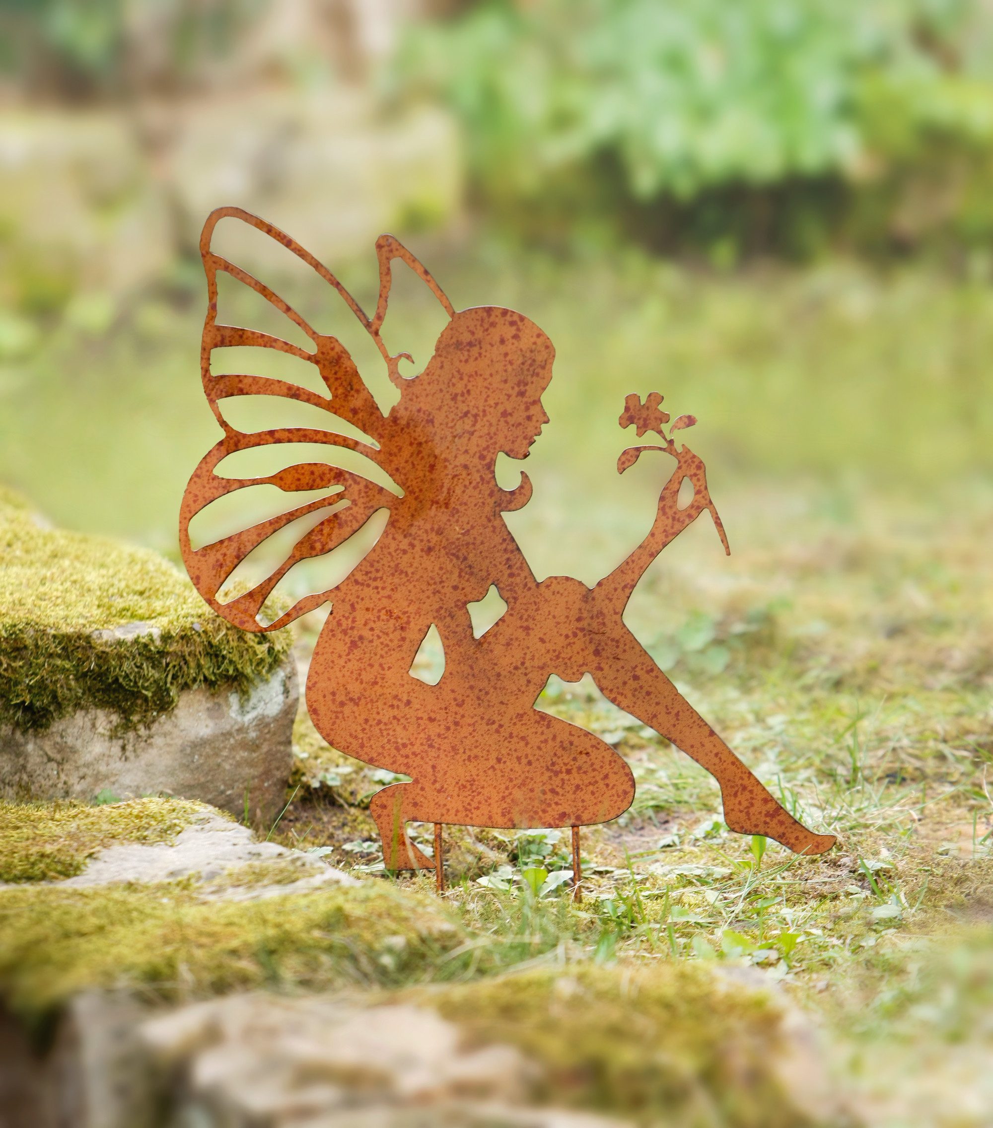 Frank Flechtwaren Gartenstecker Stecker Fee