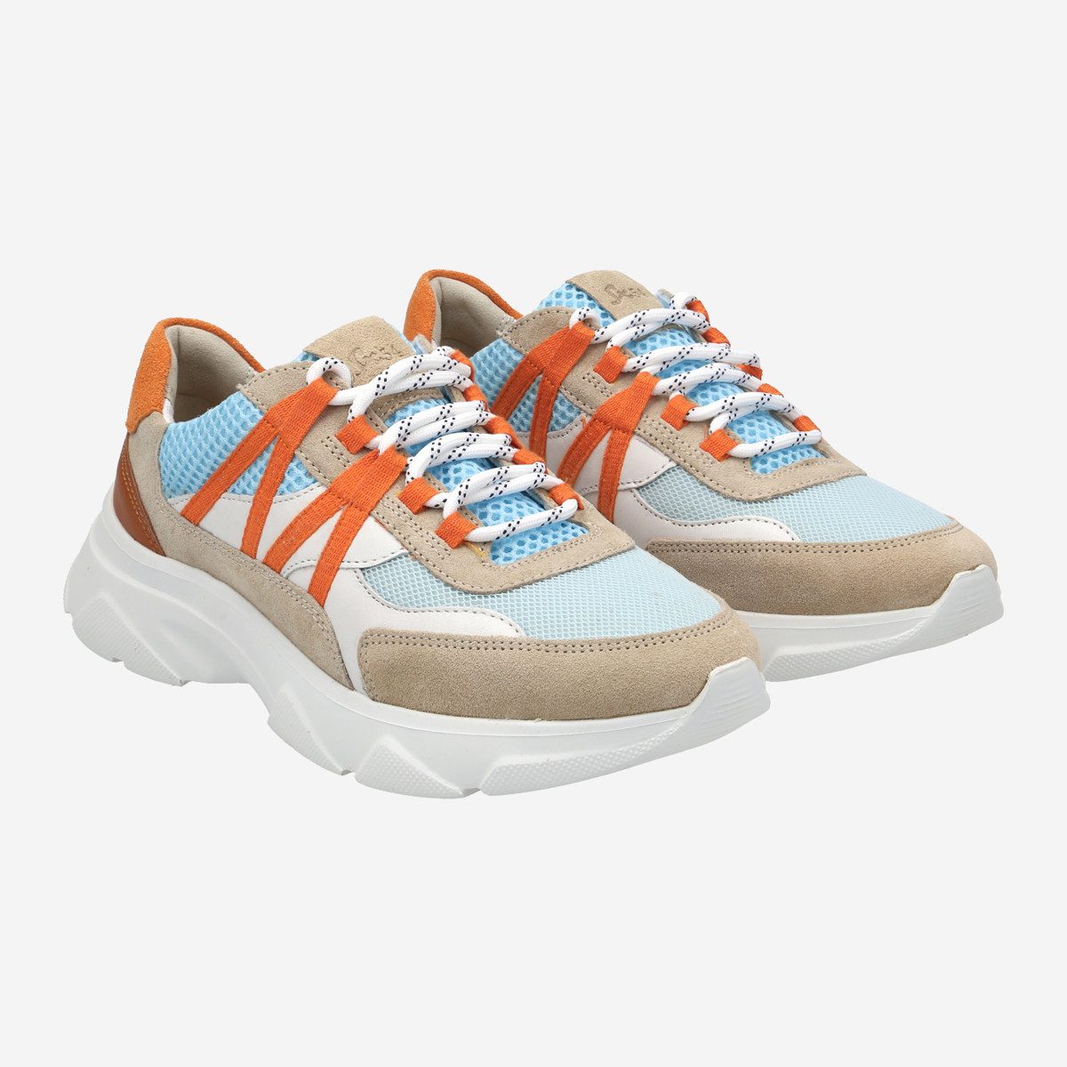 SIOUX Sioux 68851 LIRANKA-704, Sneaker, Beige kombiniert, Damen Sneaker