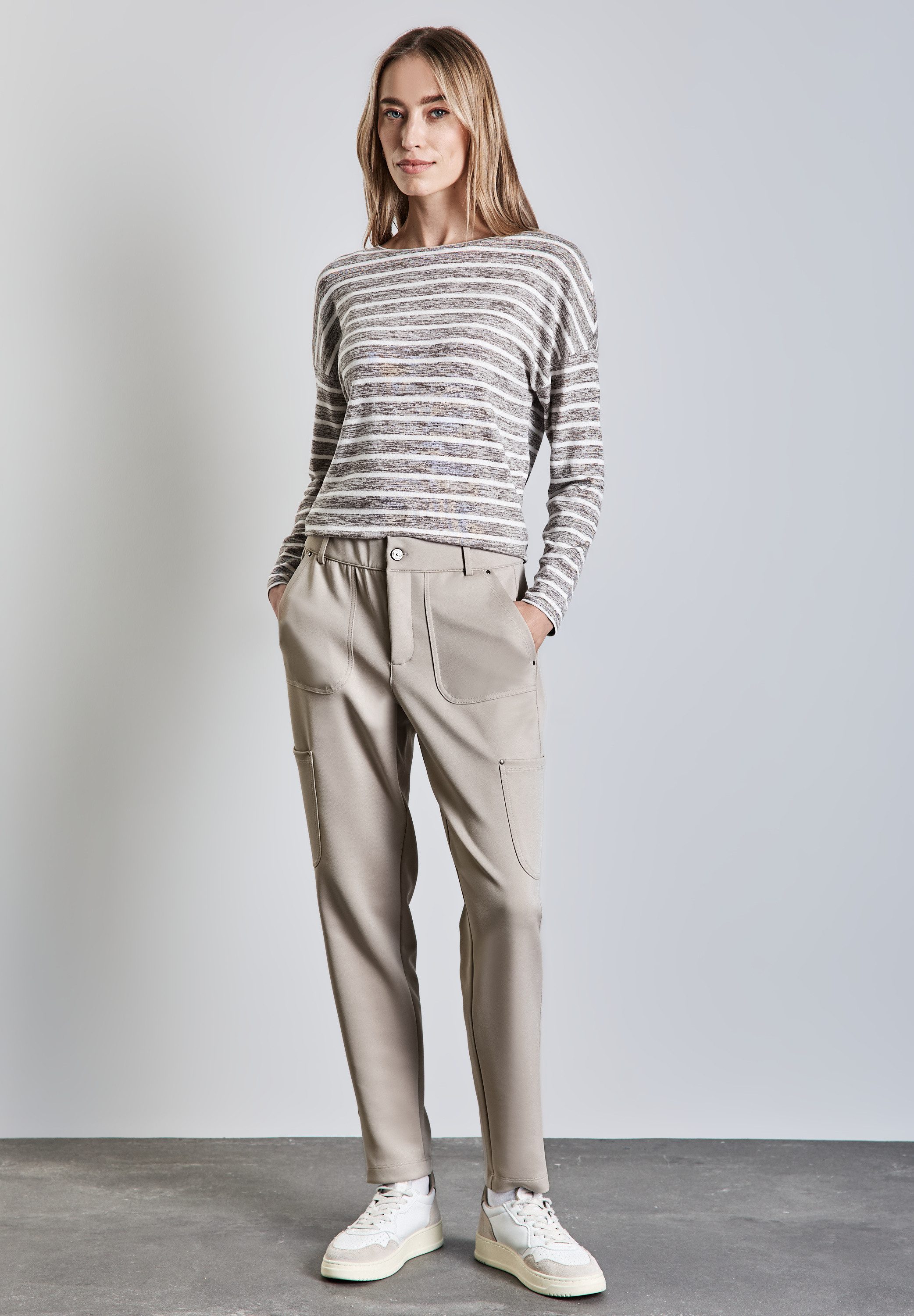 STREET ONE Cargohose mit Stretchanteil