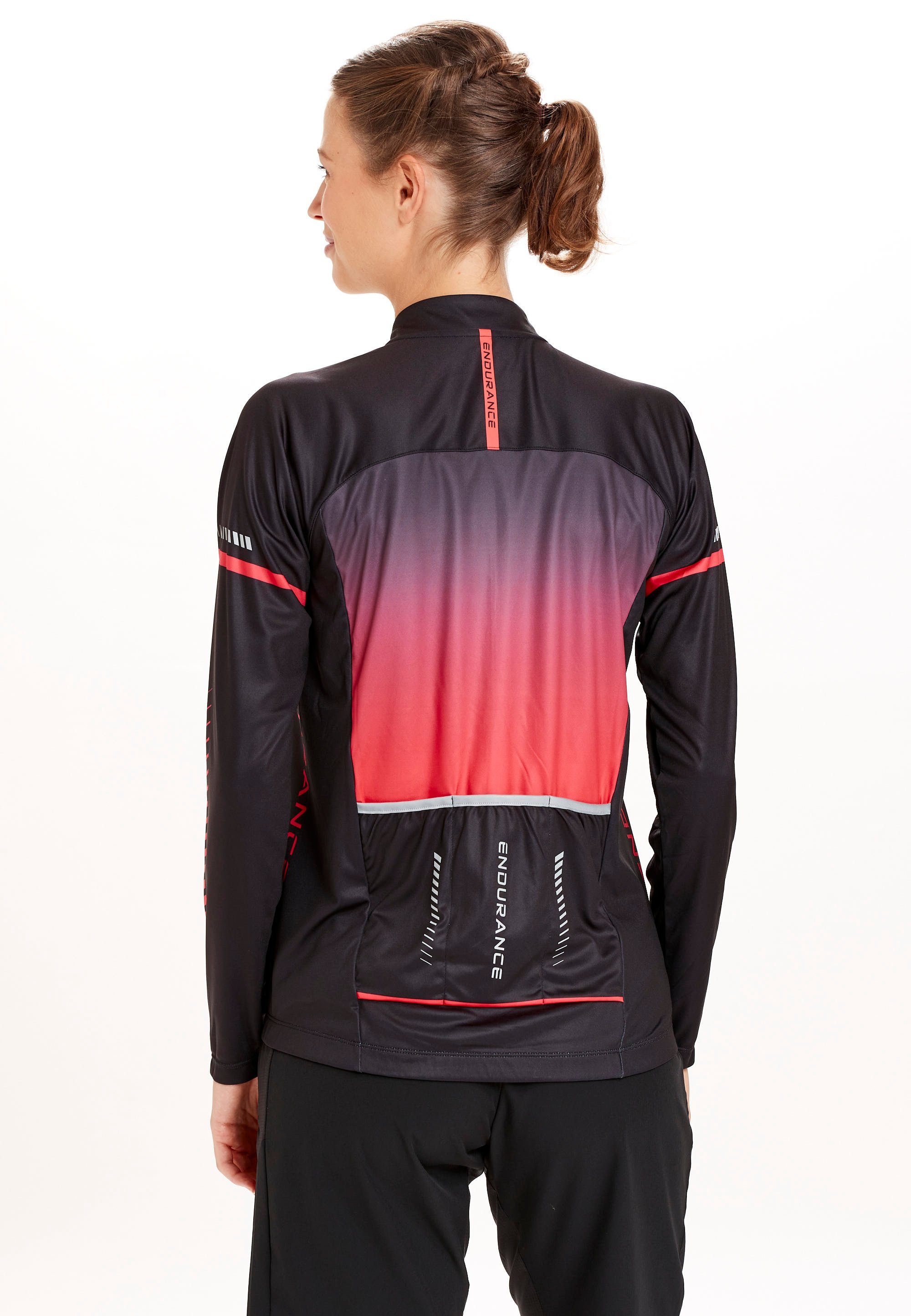 ENDURANCE Radtrikot Jill mit reflektierenden Elementen – Bild 4 von 5