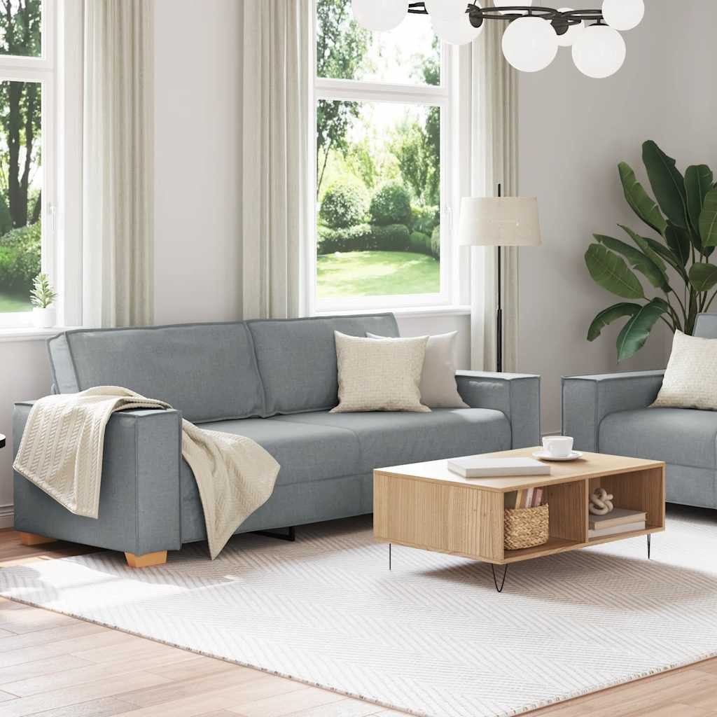 vidaXL Sofa 2-tlg. Sofagarnitur mit Kissen günstig online kaufen