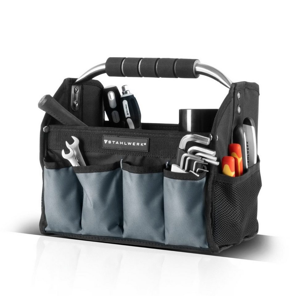 Außentaschen 10 (Packung, 1-tlg) STAHLWERK mit Werkzeugtasche Werkzeugtasche