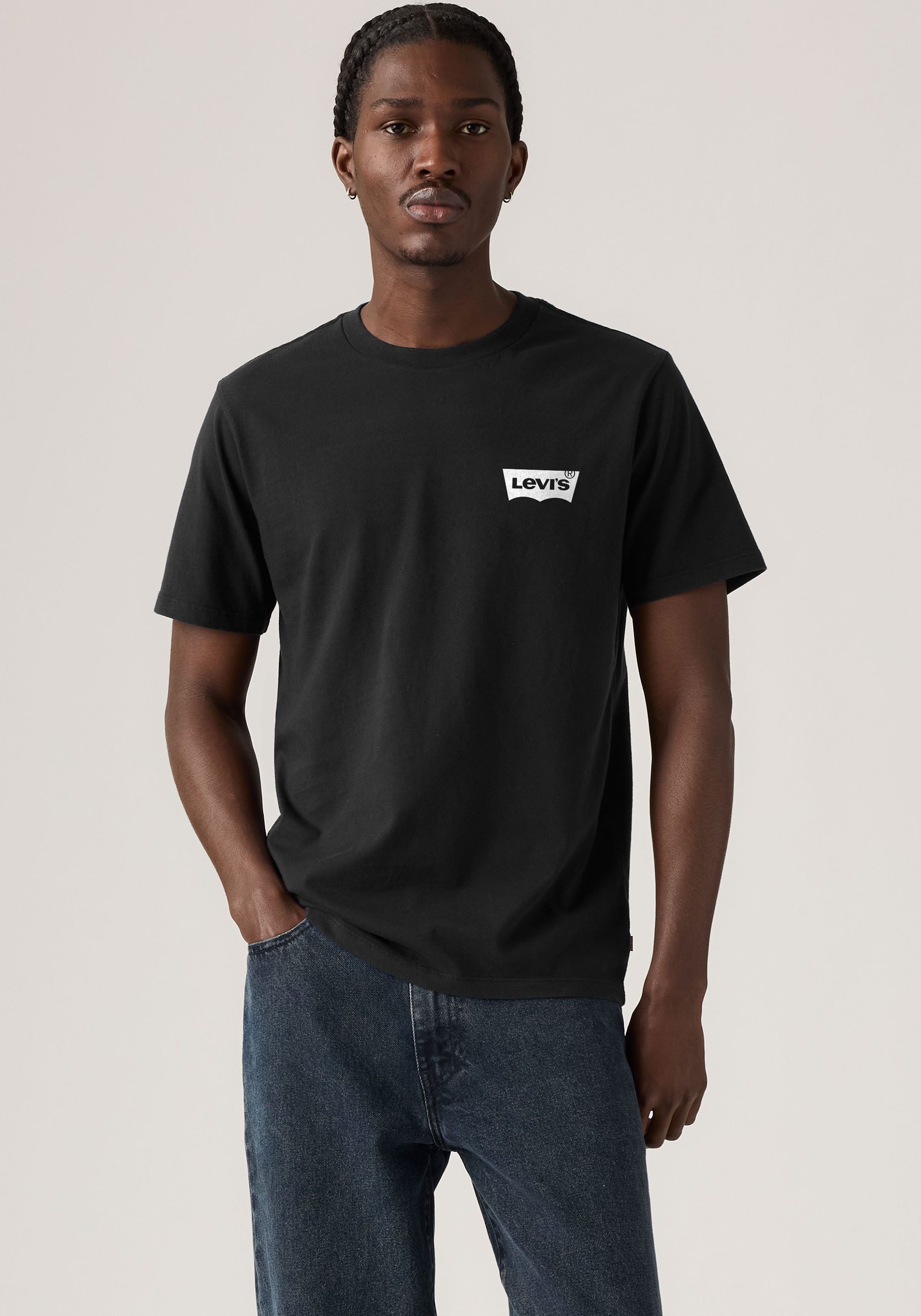 Levi's® T-Shirt Batwing Logo Tee mit Logo-Front-Print