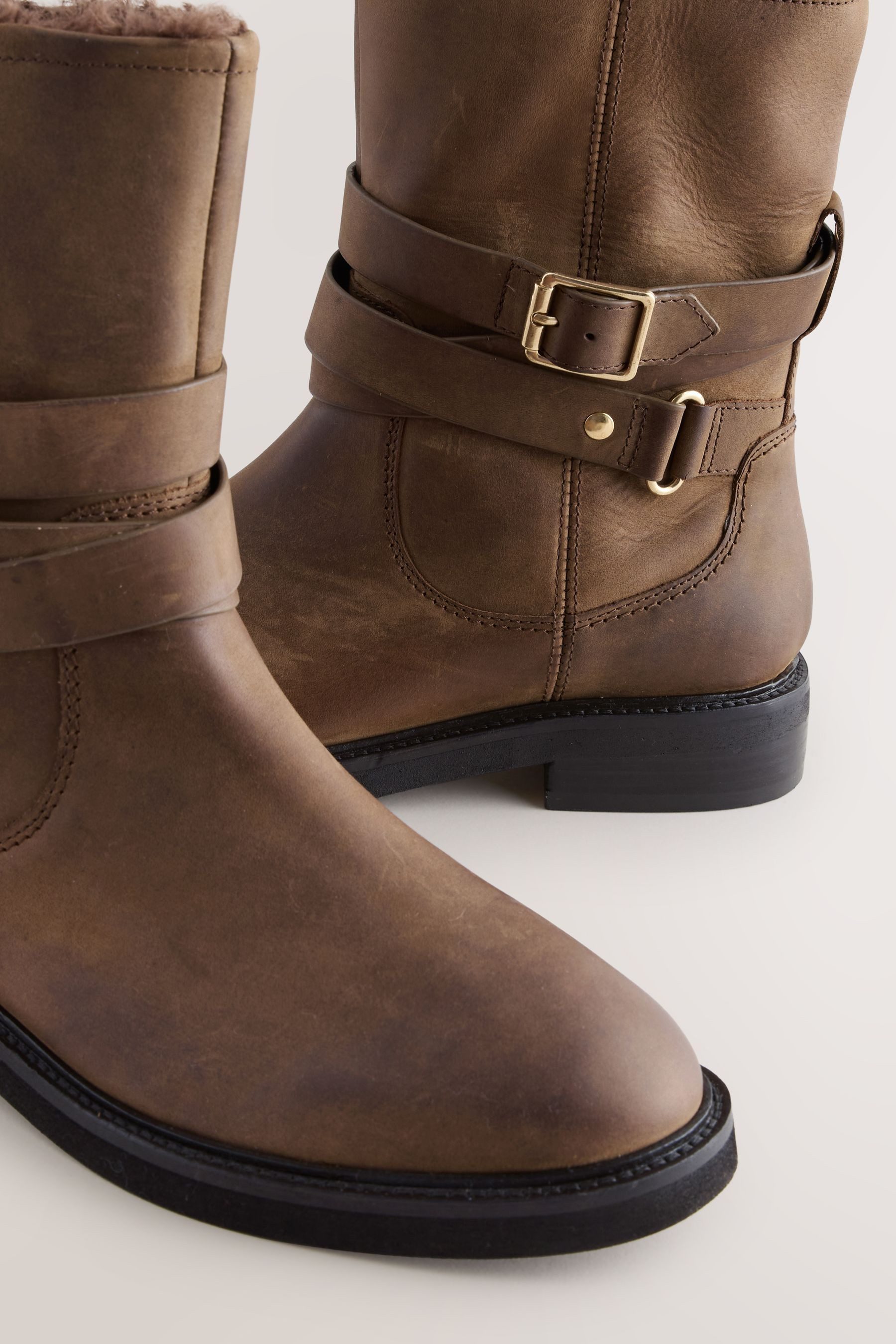 Next Forever Comfort® Stiefeletten mit Borgfutter Stiefelette (1-tlg)