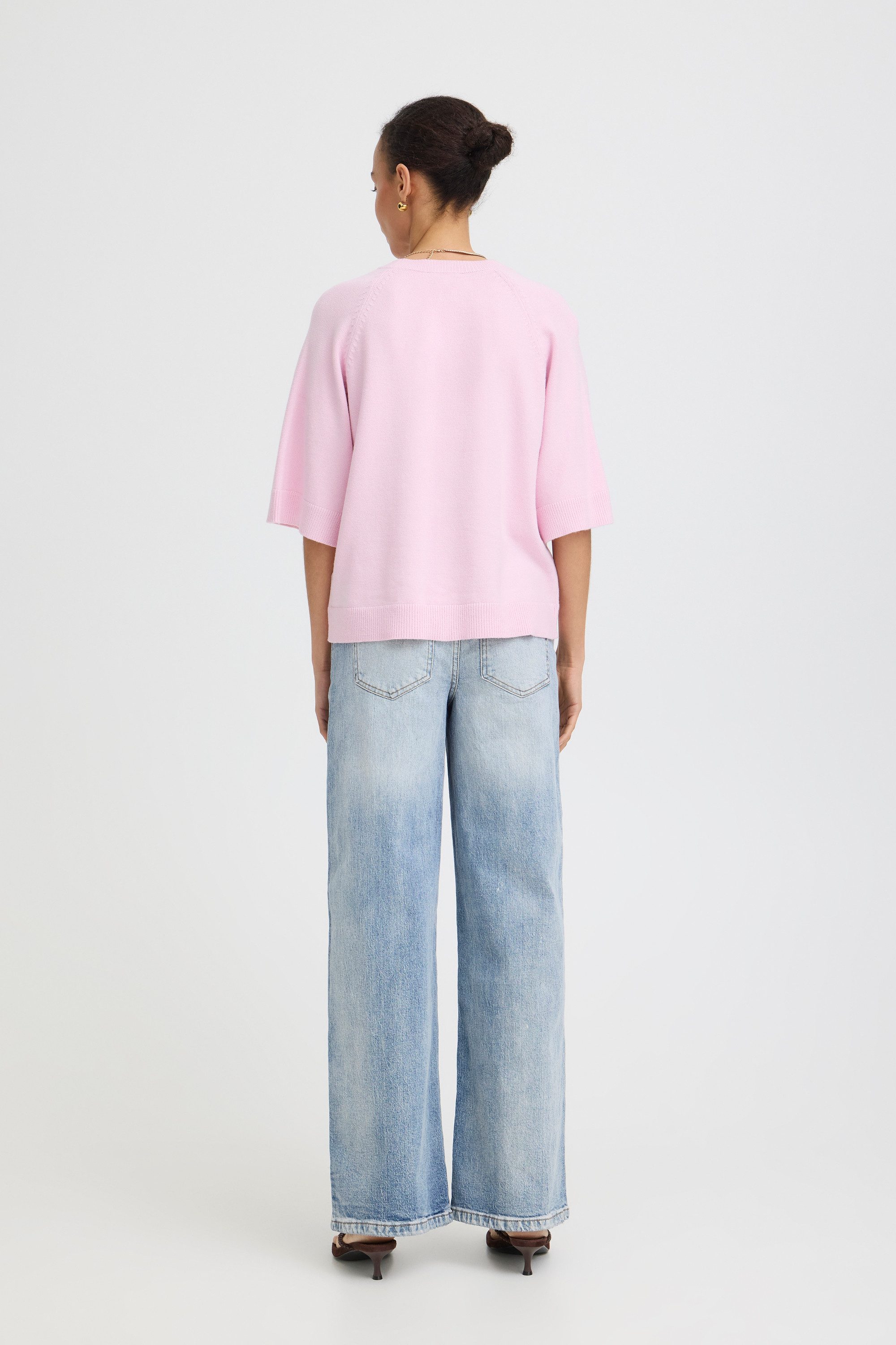 b.young Strickpullover Halblange Ärmel BYNONINA