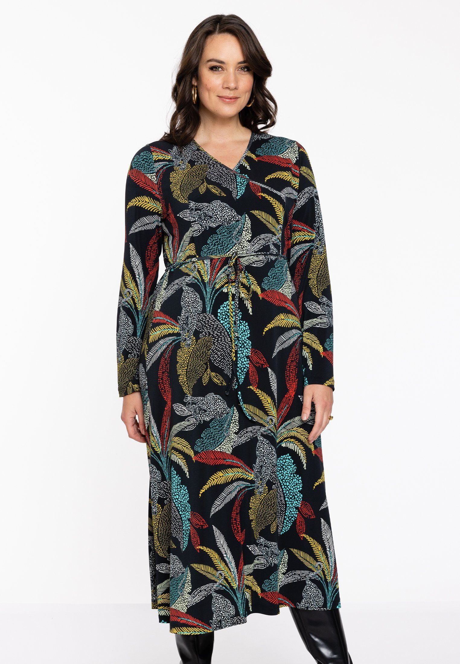 A-Linien-Kleid Damen Kleid Große Größen