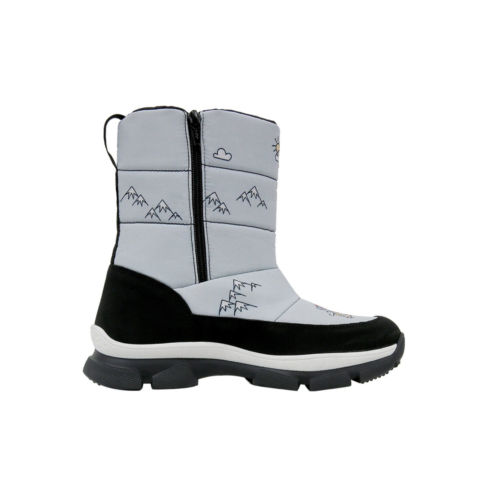 DOGO Nortia Winterboot / Snowboot Looney Tunes Ski Club Damen Snowboots Handgefertigt